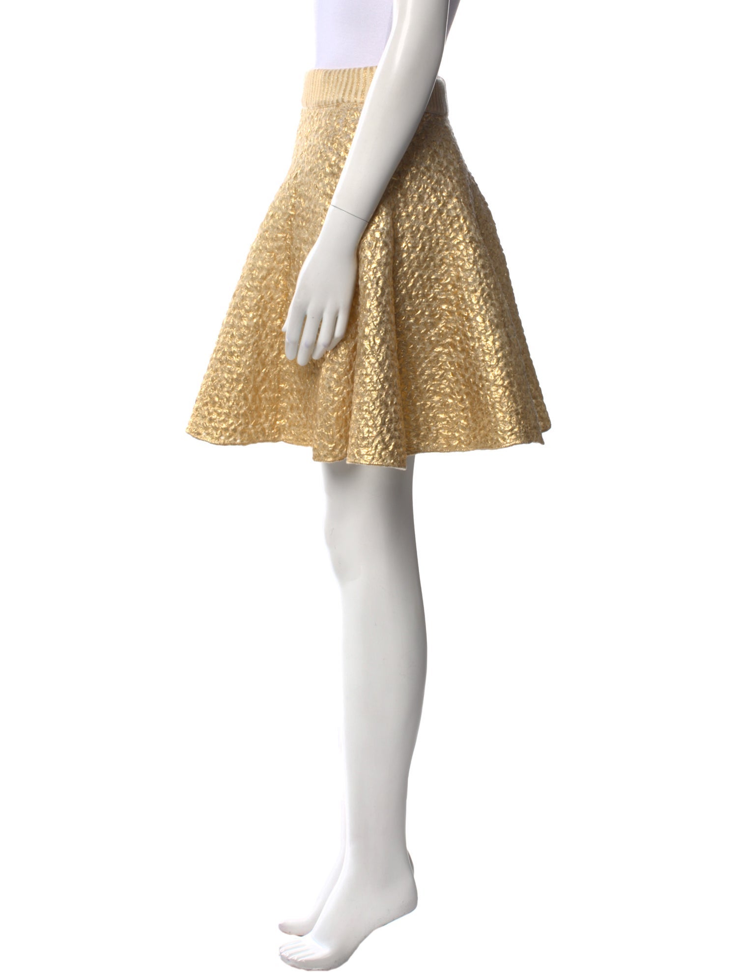 Valentino Virgin Wool Mini Skirt