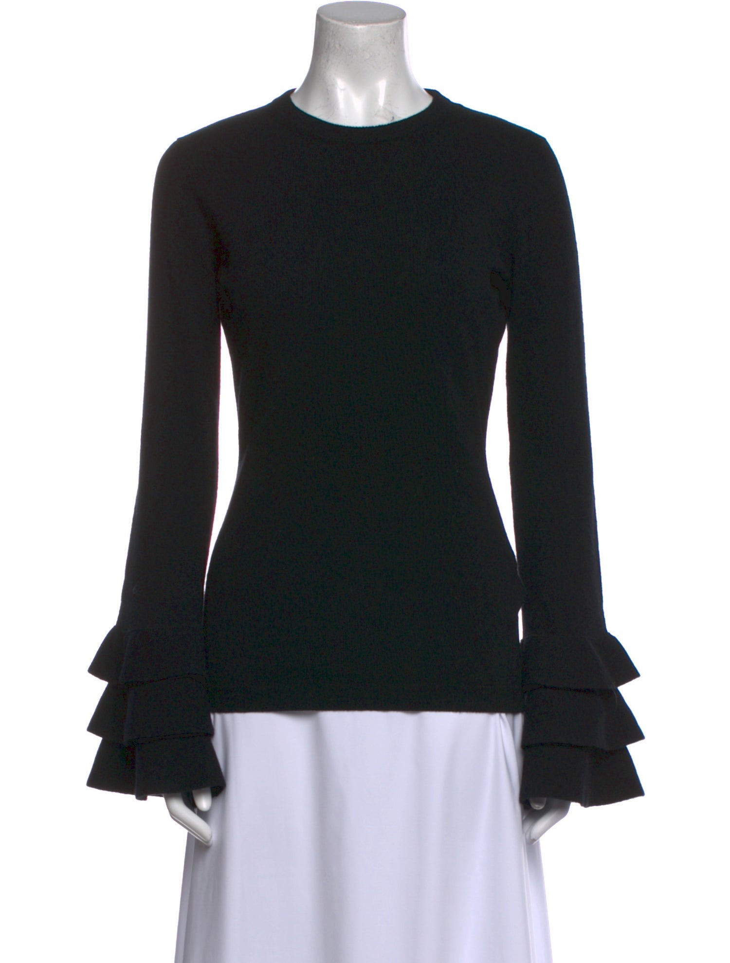 Valentino Virgin Wool Crew Neck Sweater