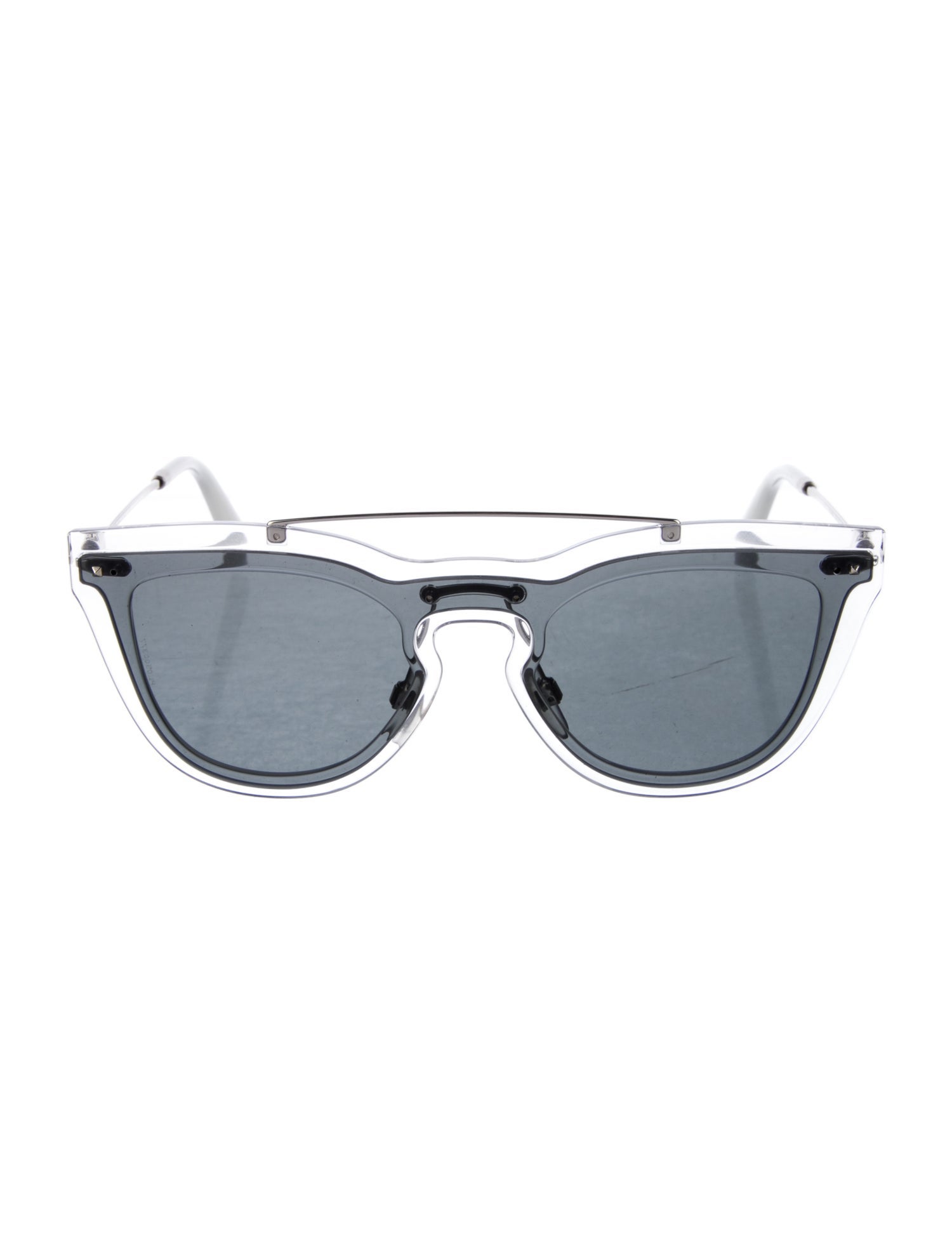 Valentino Wayfarer Tinted Sunglasses
