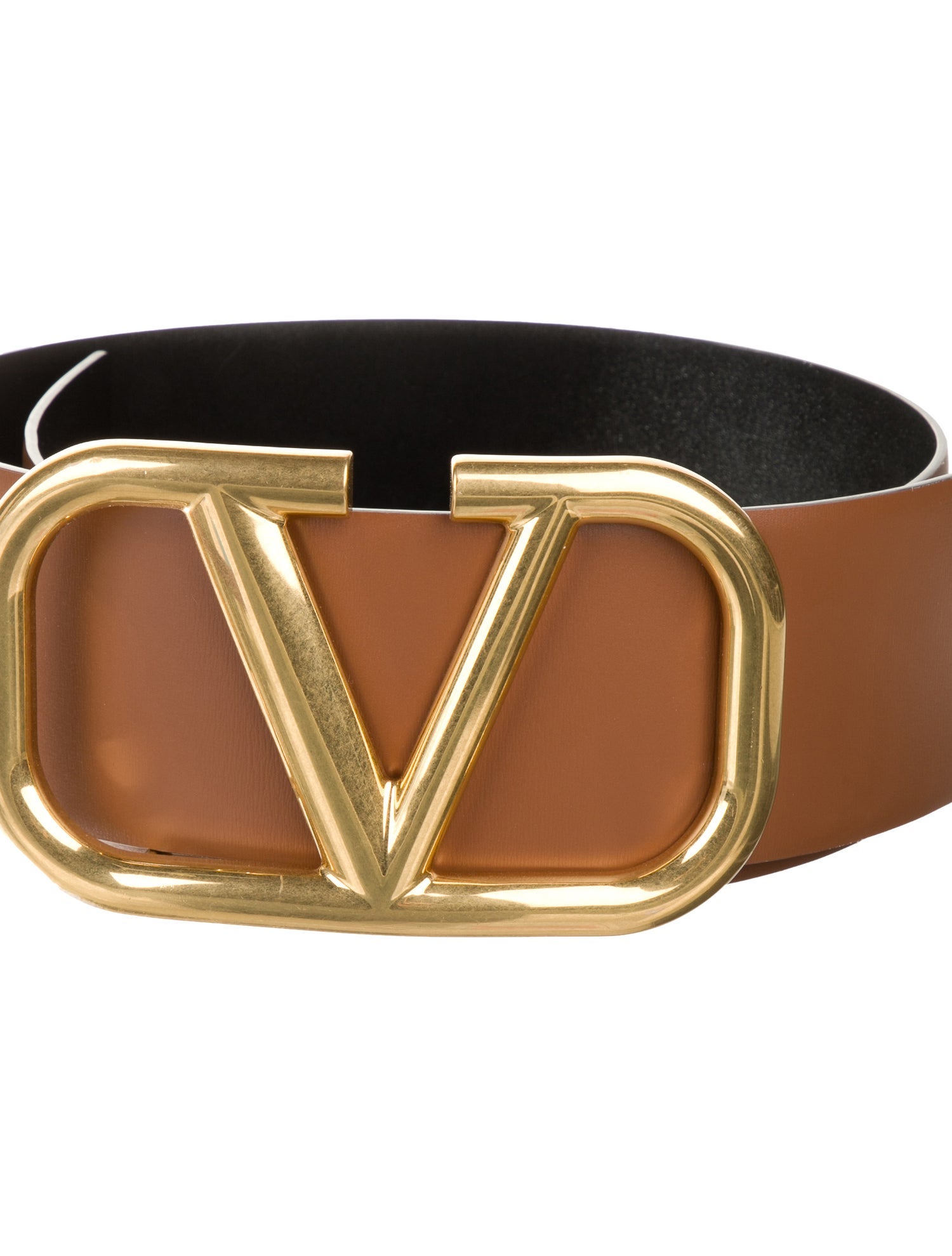 Valentino Wide Leather Waist Belt