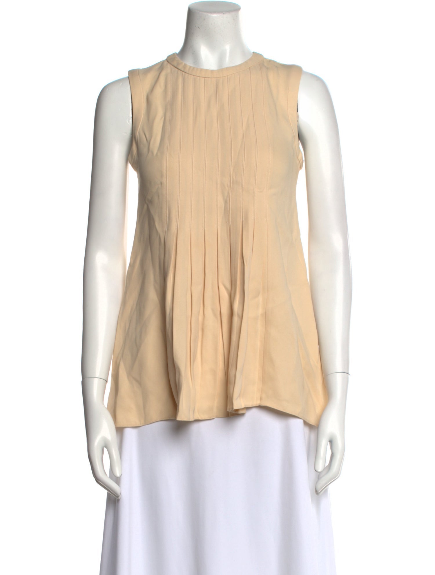 Valentino Silk Crew Neck Top