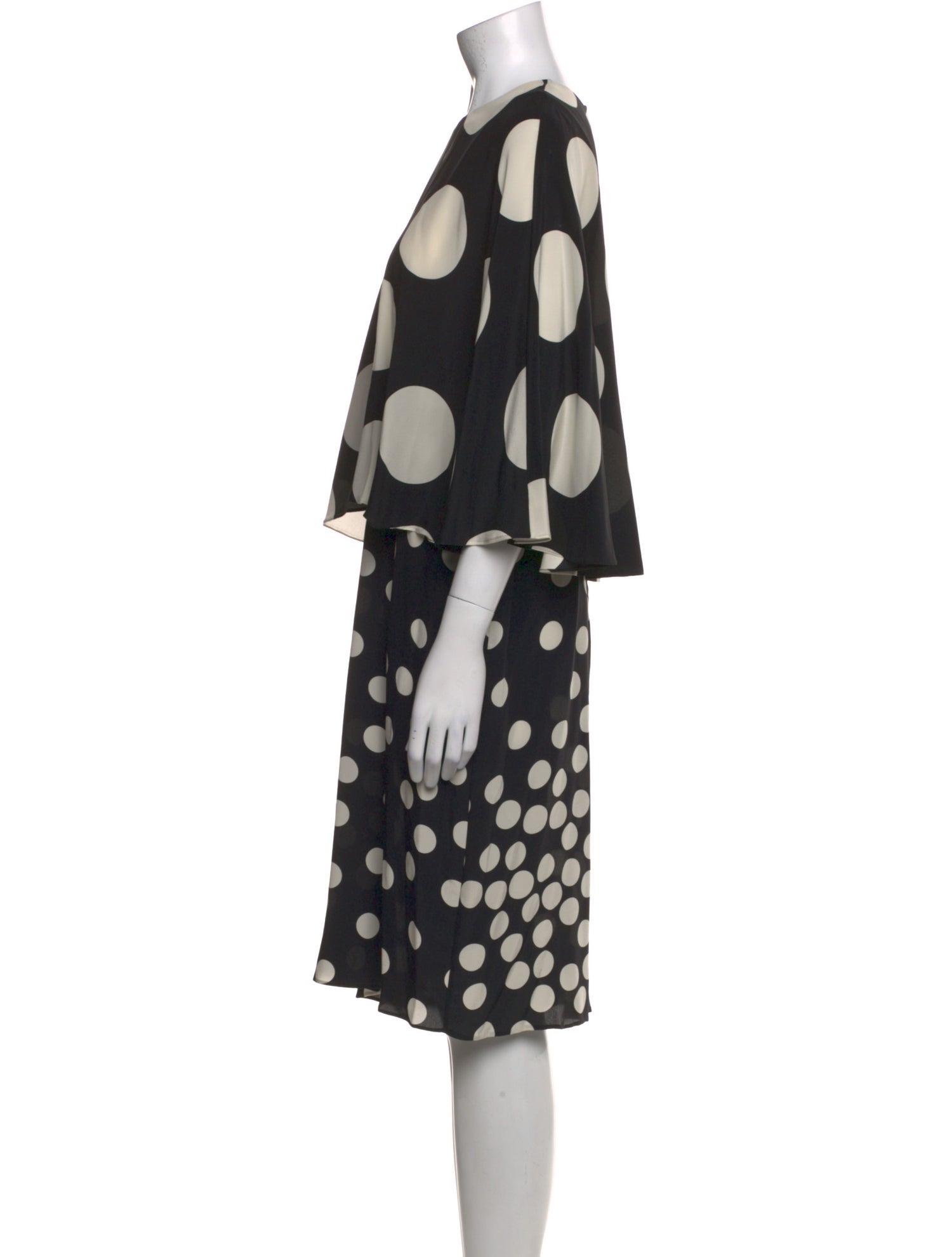 Valentino Silk Midi Length Dress