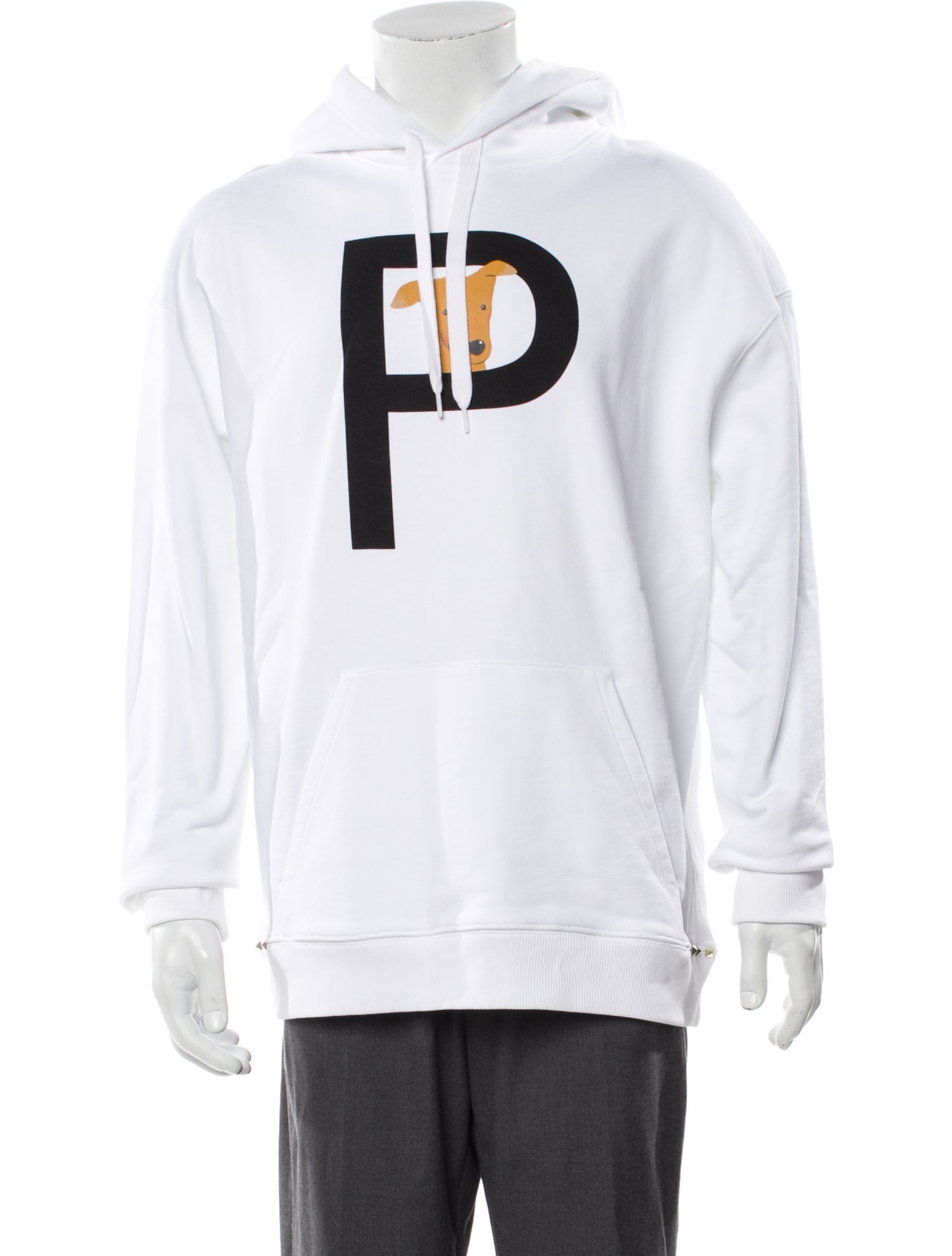 Valentino Graphic Print Crew Neck Hoodie w/ Tags