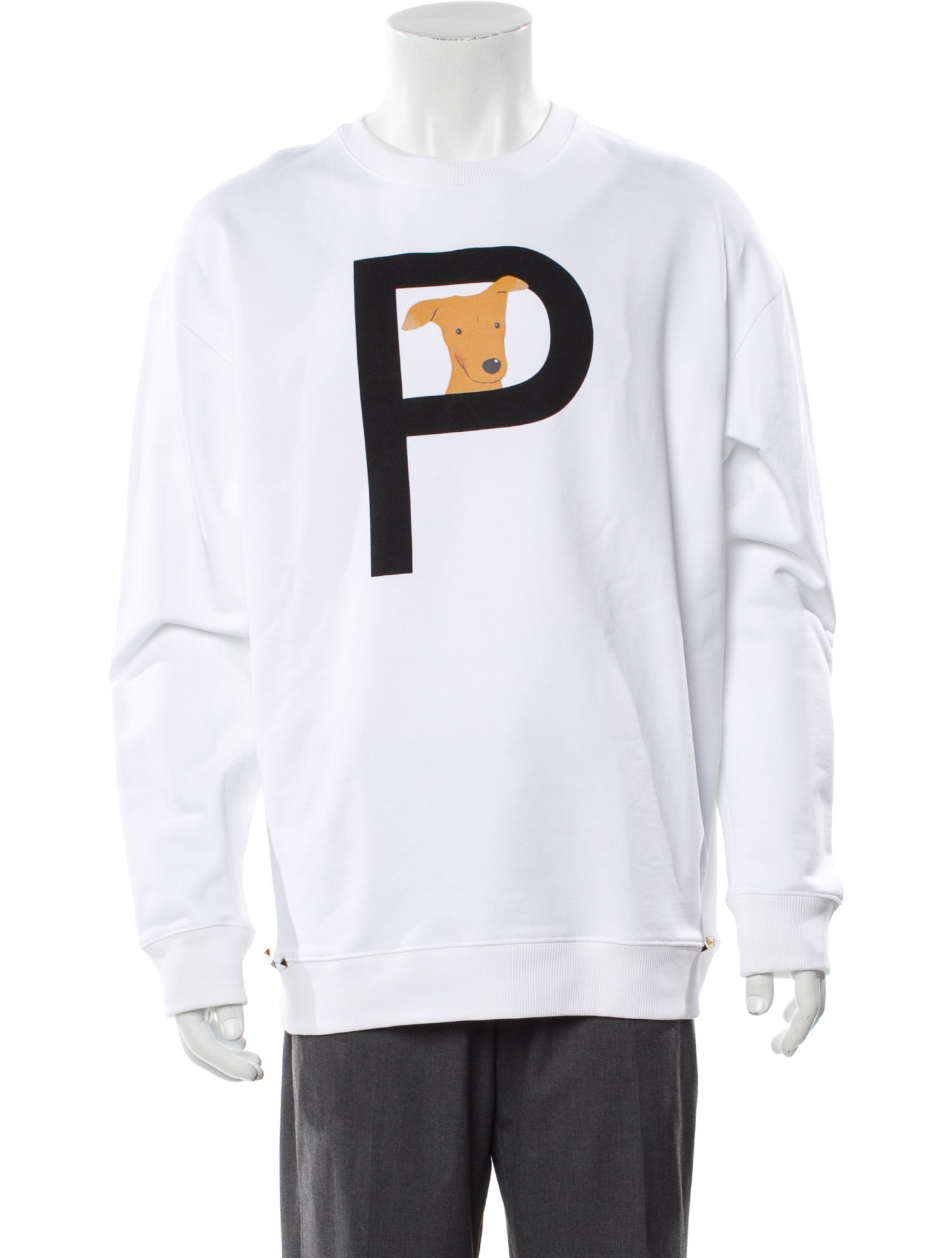 Valentino Graphic Print Crew Neck Sweatshirt w/ Tags