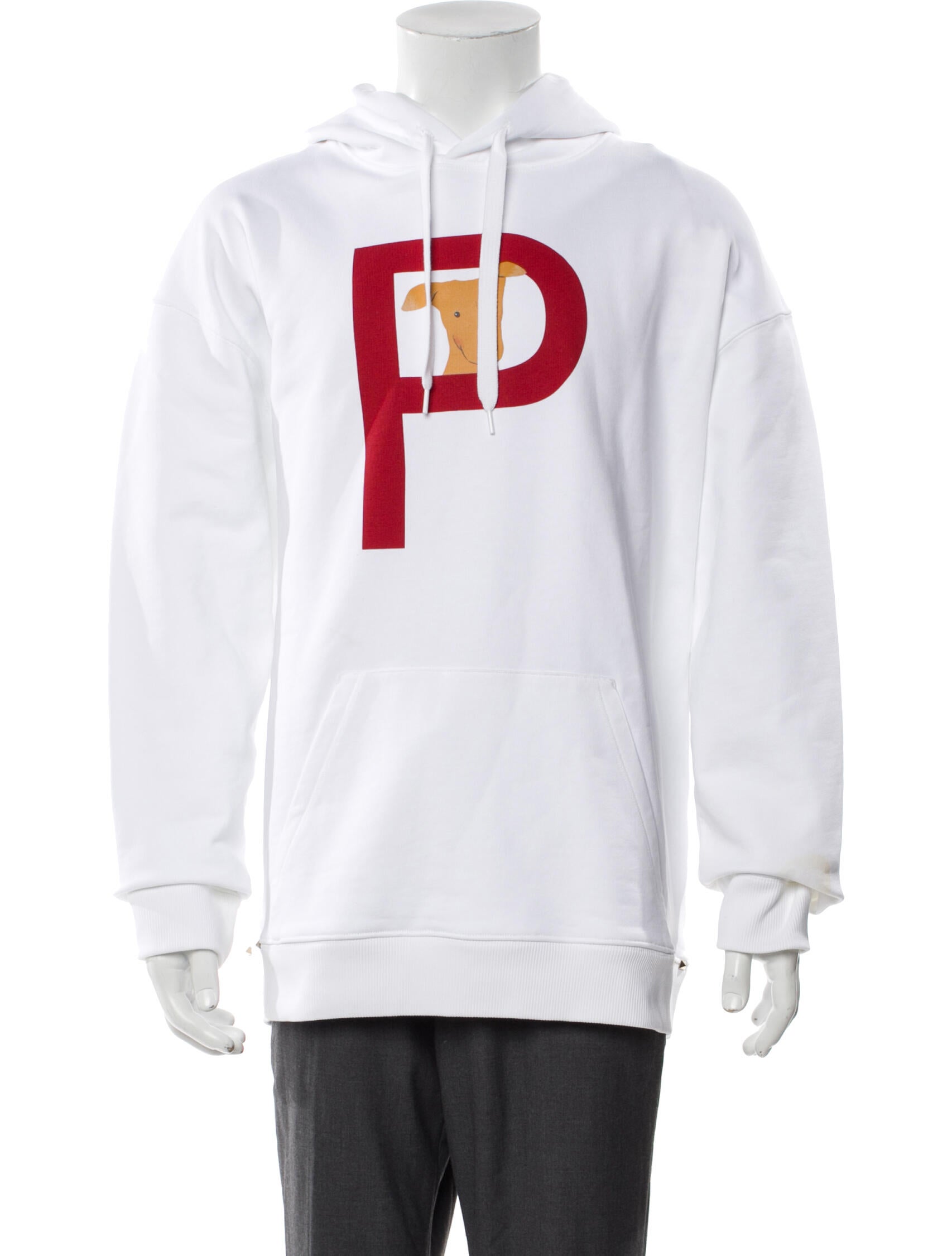 Valentino Graphic Print Crew Neck Hoodie