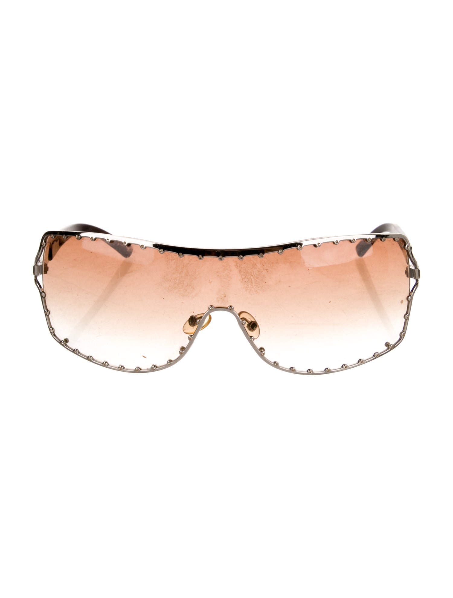 Valentino Shield Gradient Sunglasses