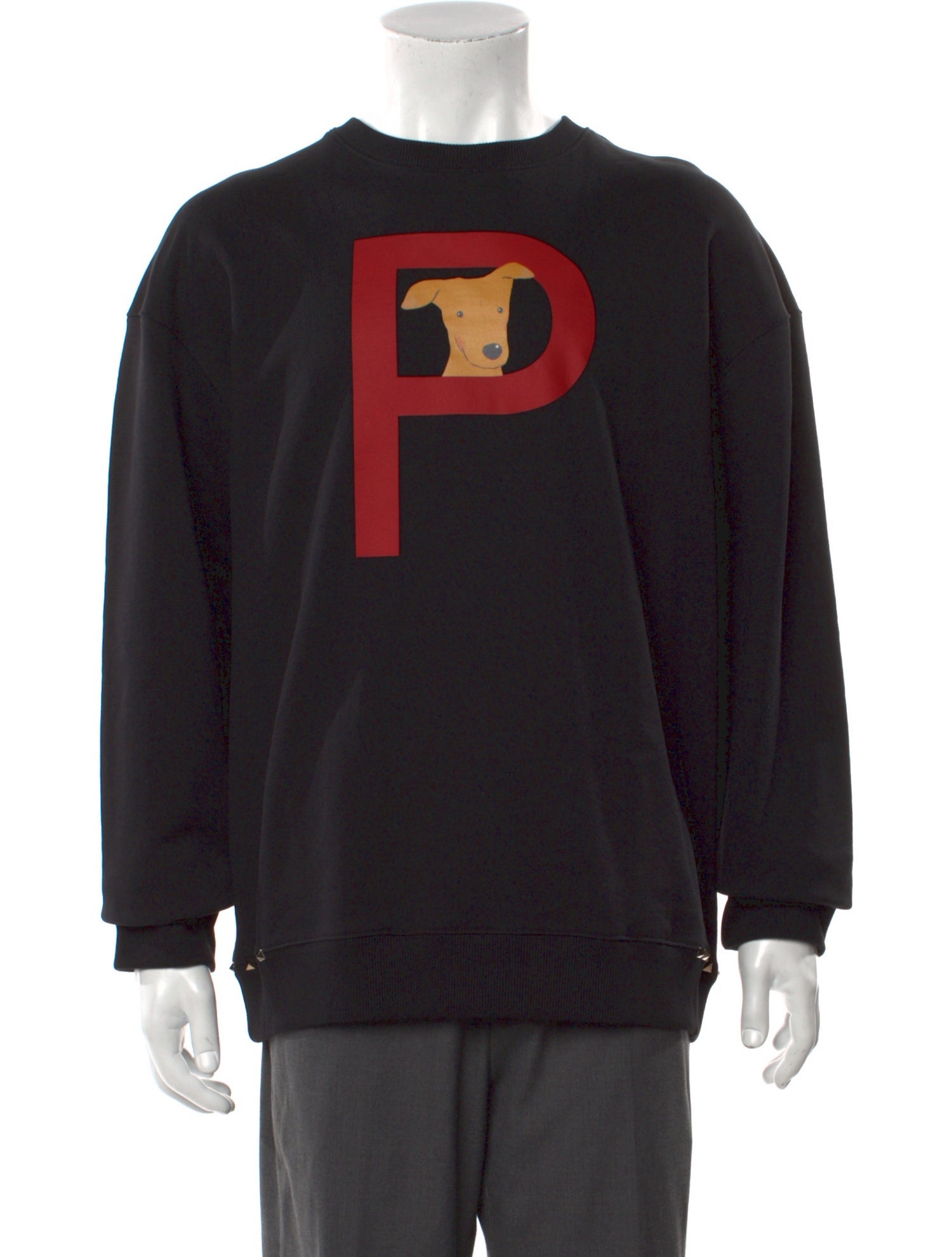 Valentino Graphic Print Crew Neck Sweatshirt w/ Tags