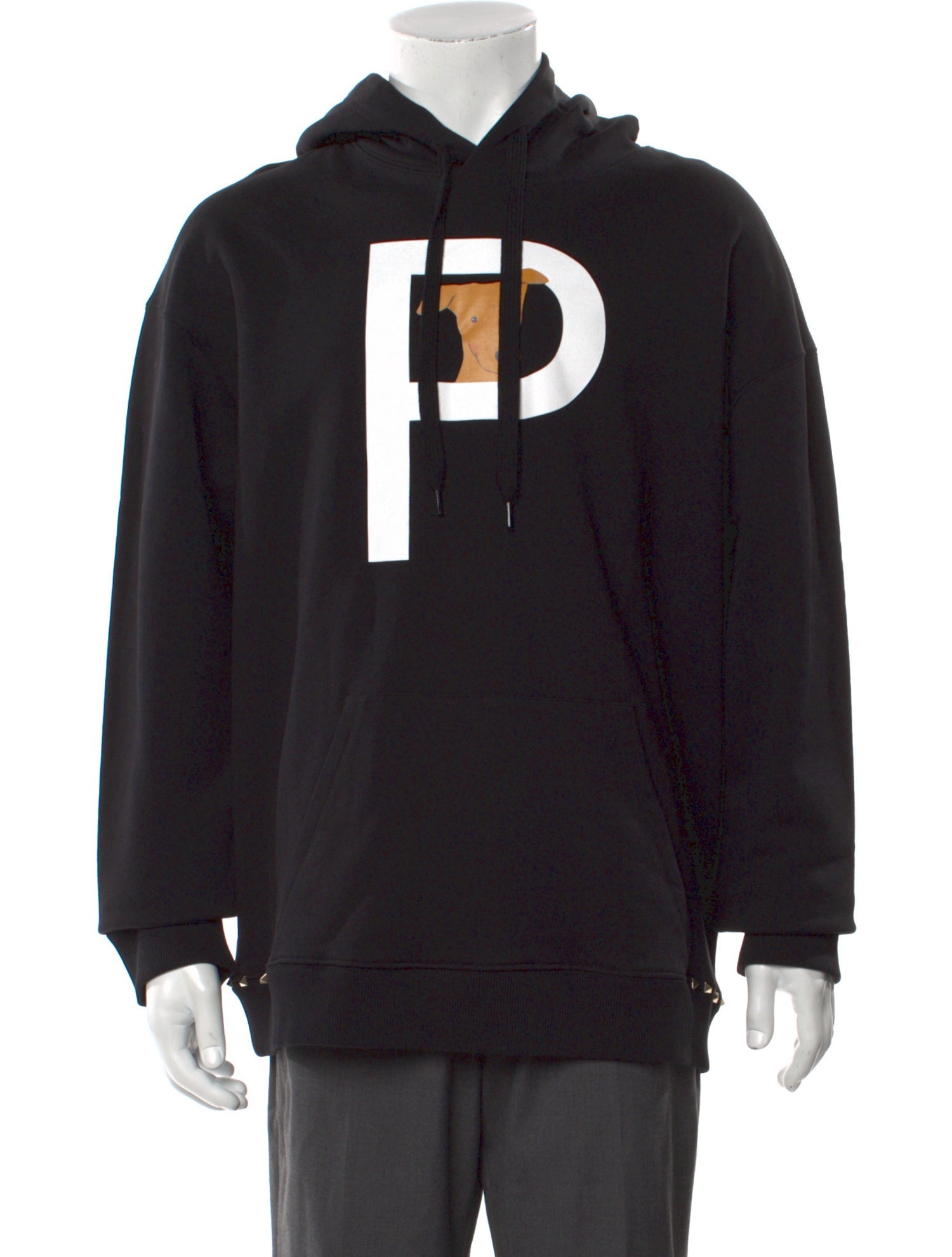 Valentino Graphic Print Crew Neck Hoodie w/ Tags