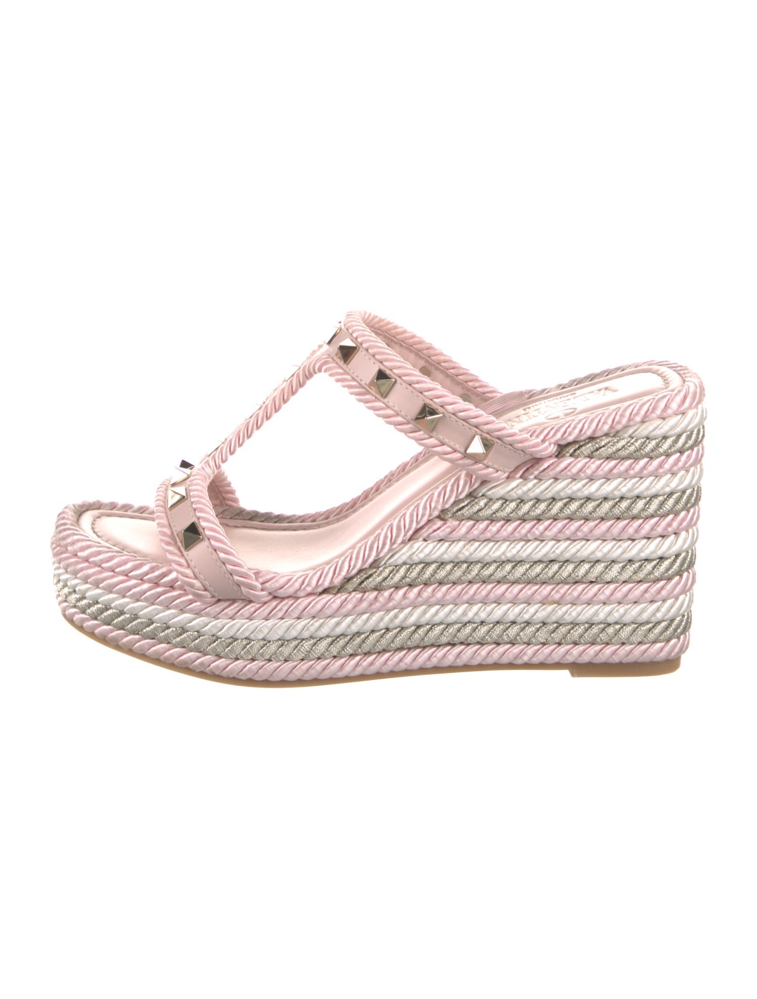 Valentino Rockstud Accents Studded Accents Espadrilles