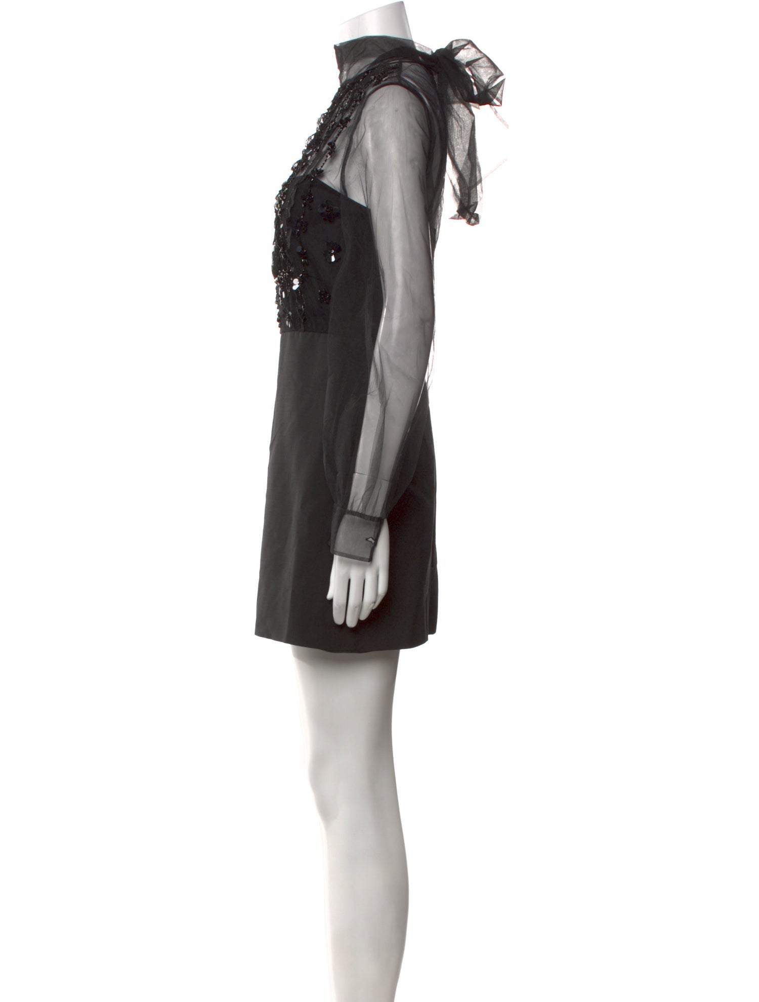 Valentino Mock Neck Mini Dress w/ Tags