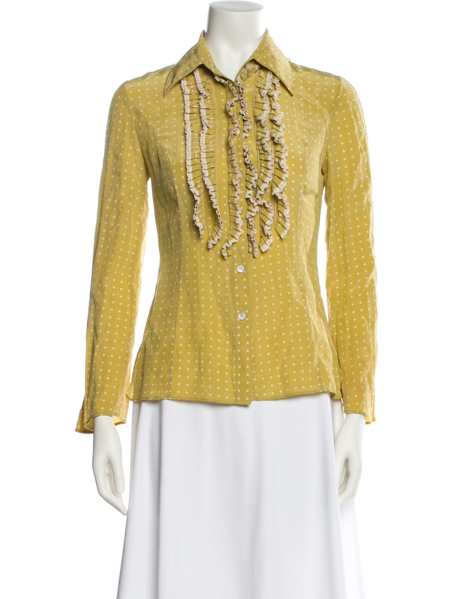 Valentino Vintage 2000's Button-Up Top