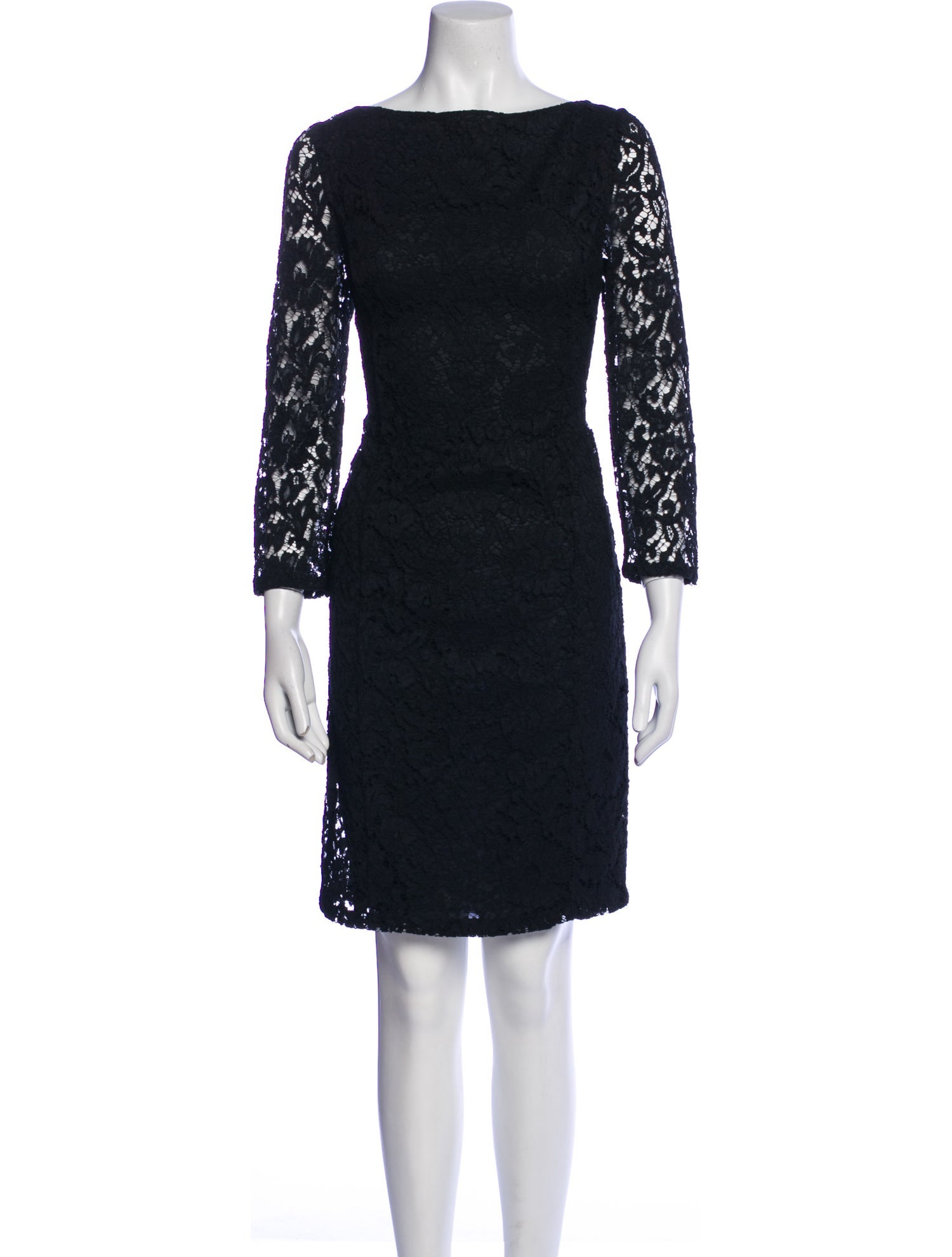 Valentino Lace Pattern Mini Dress