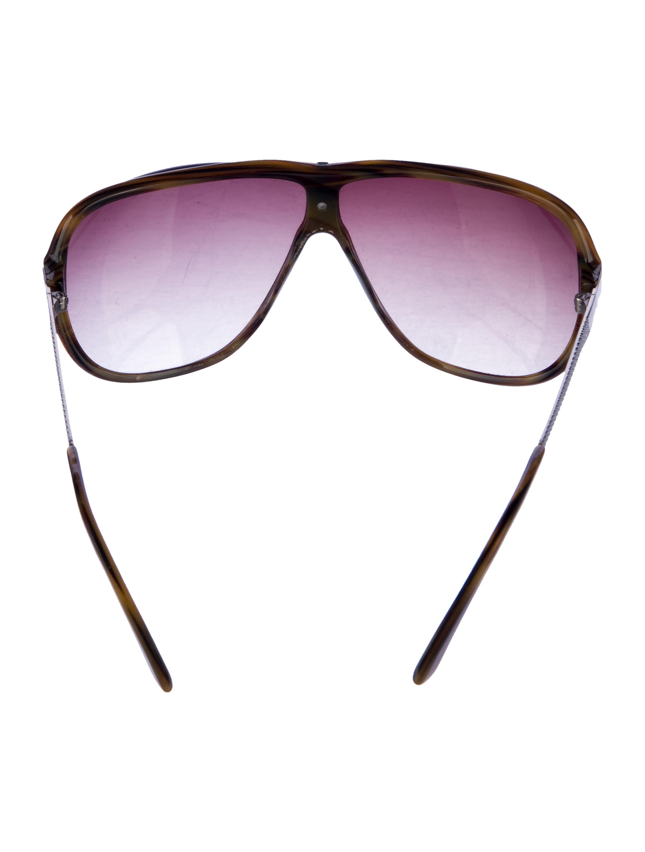 Valentino Shield Gradient Sunglasses