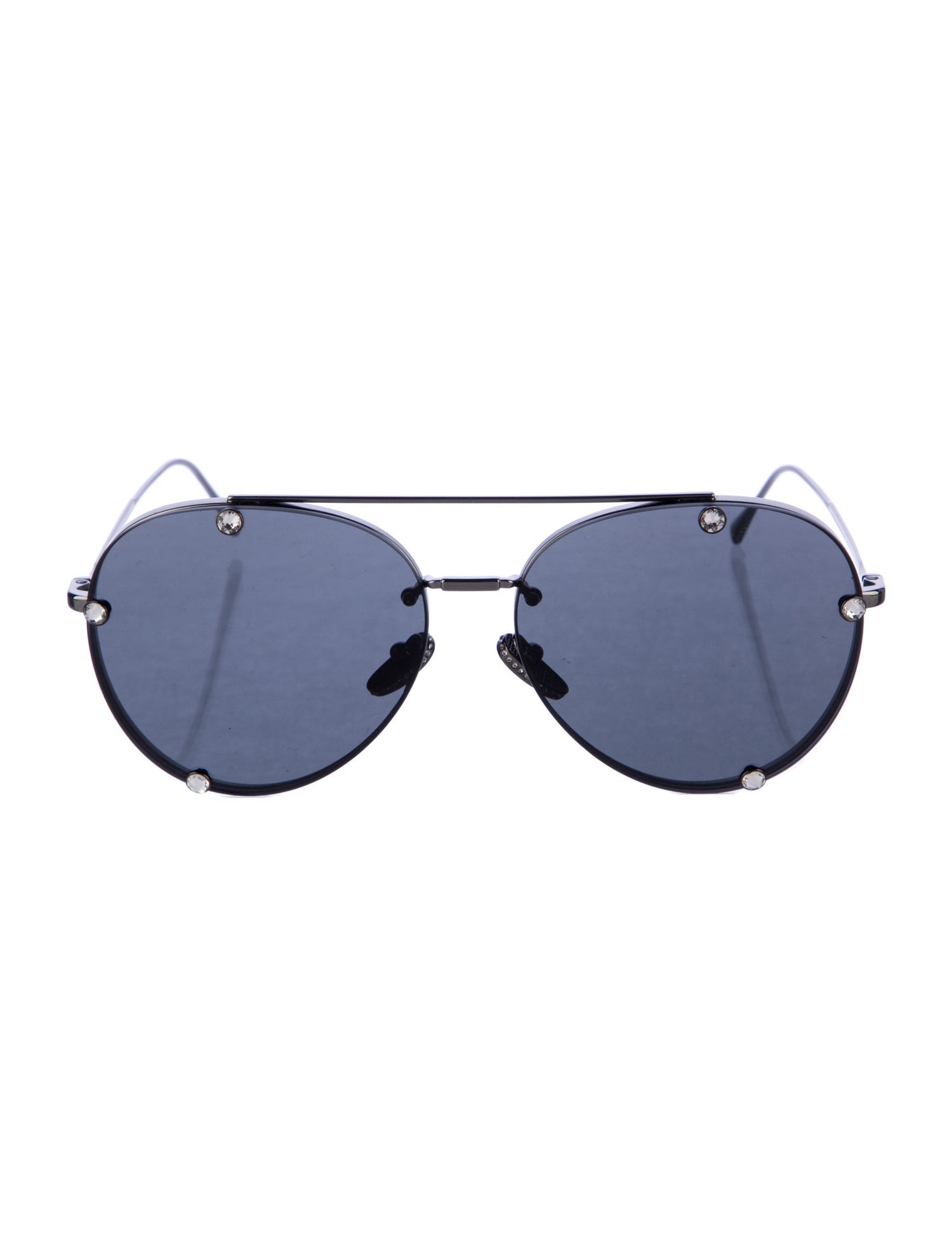Valentino Aviator Mirrored Sunglasses