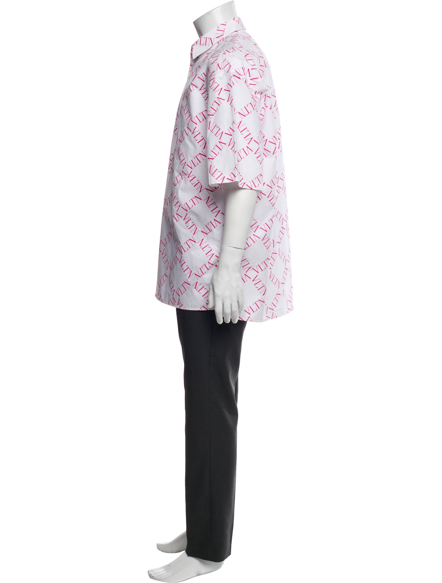 Valentino Printed Short Sleeve Shirt