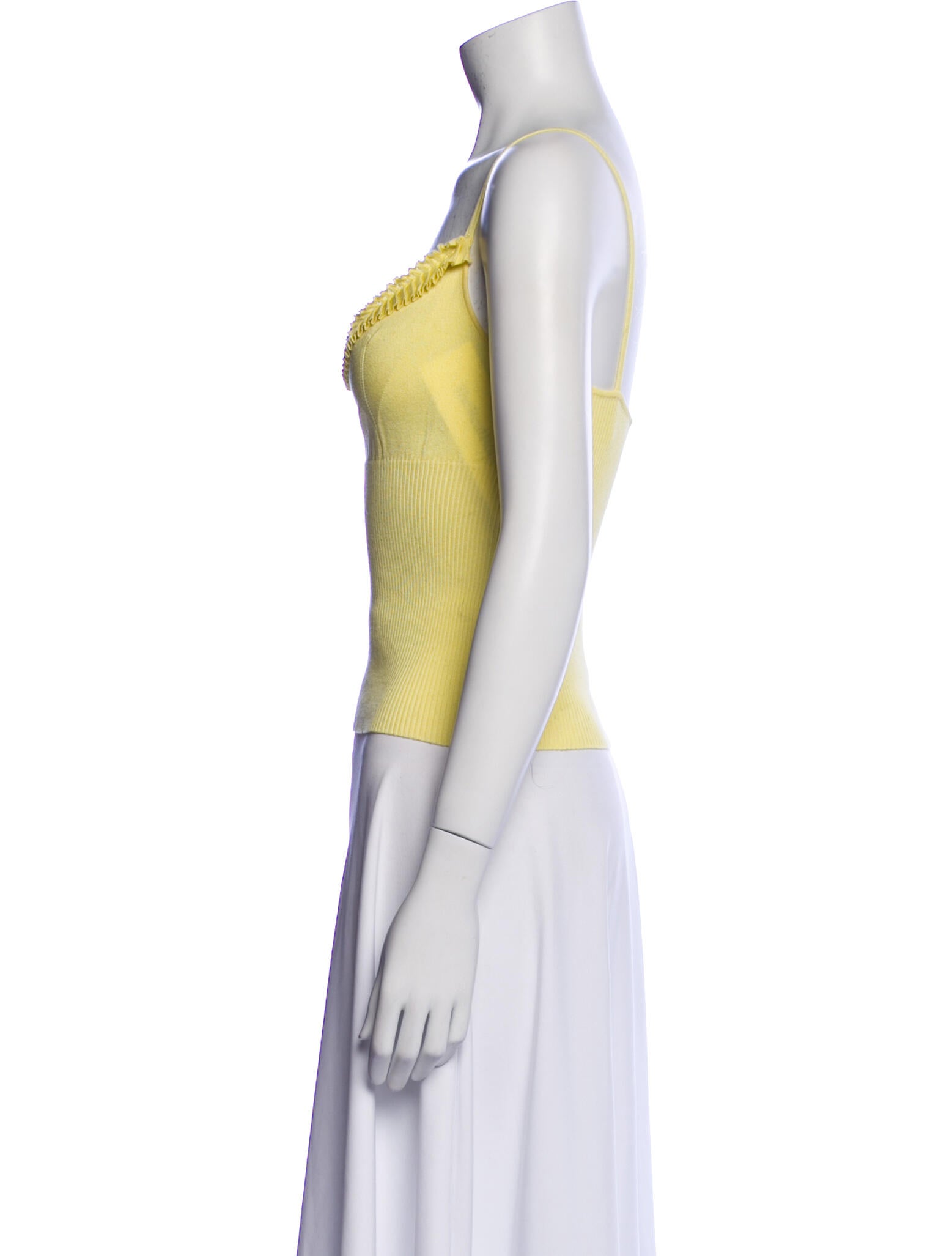 Valentino Cowl Neck Sleeveless Top