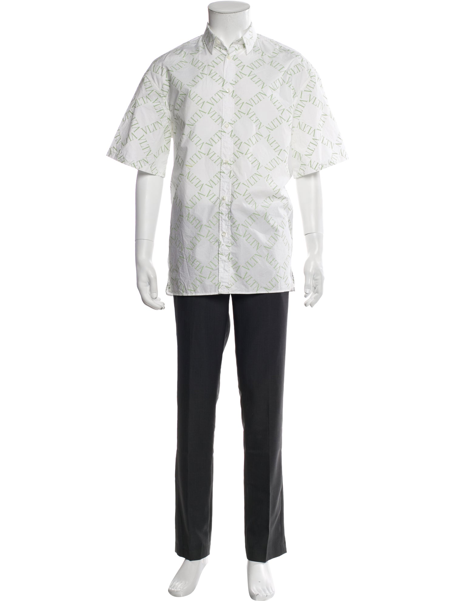 Valentino Printed Short Sleeve Shirt