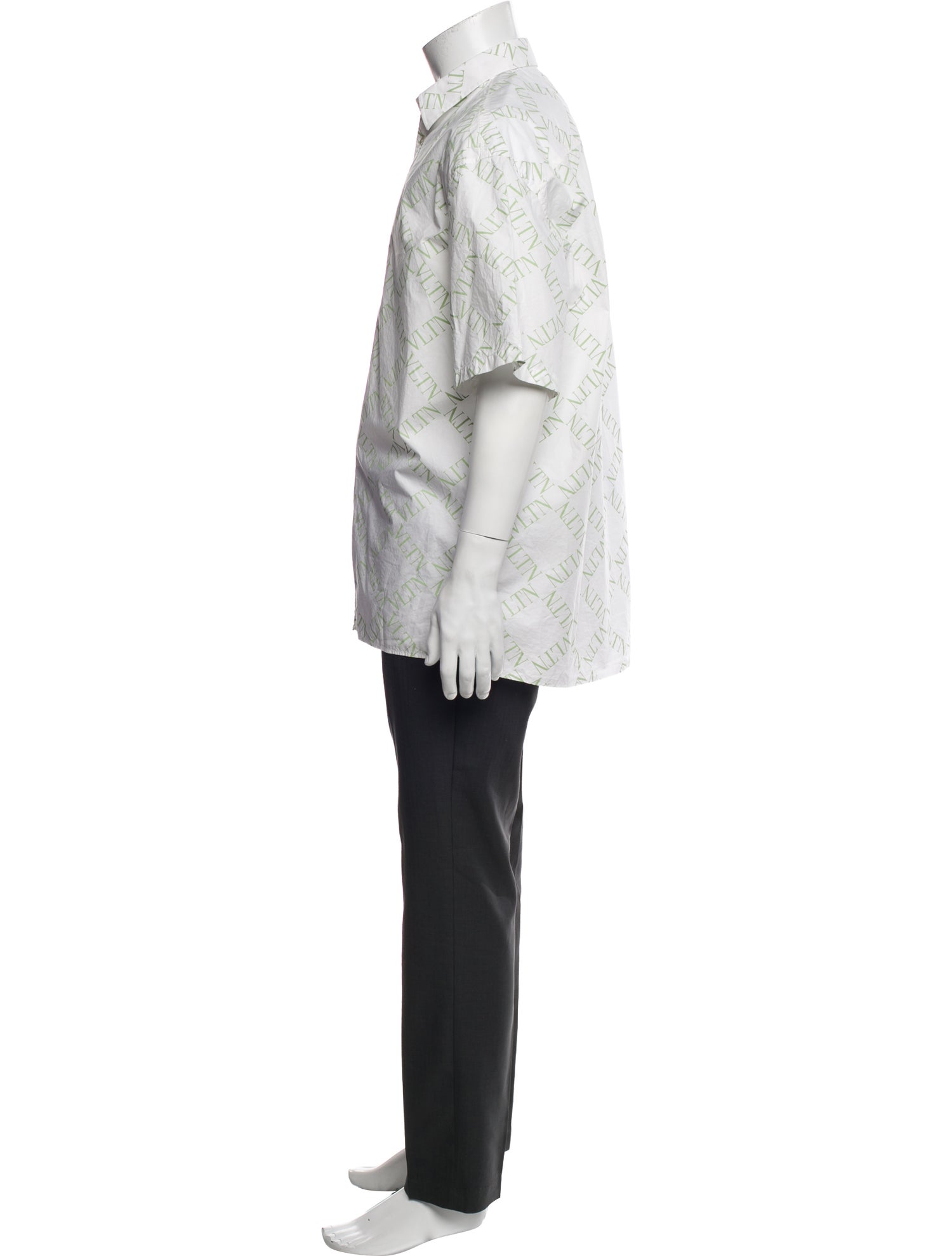 Valentino Printed Short Sleeve Shirt