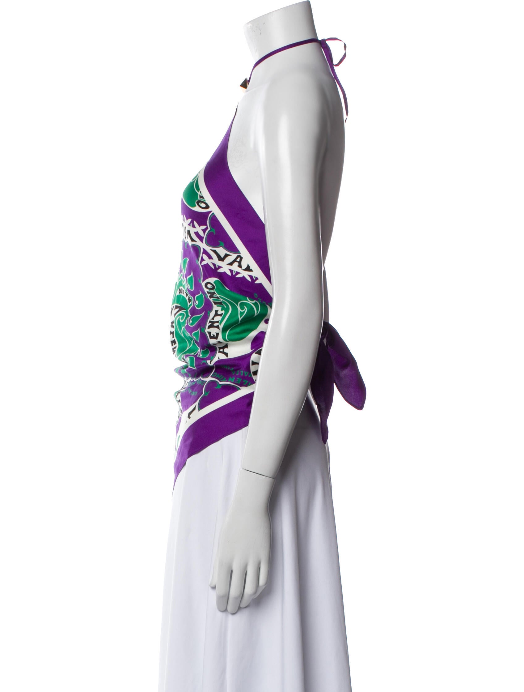 Valentino Silk Printed Top