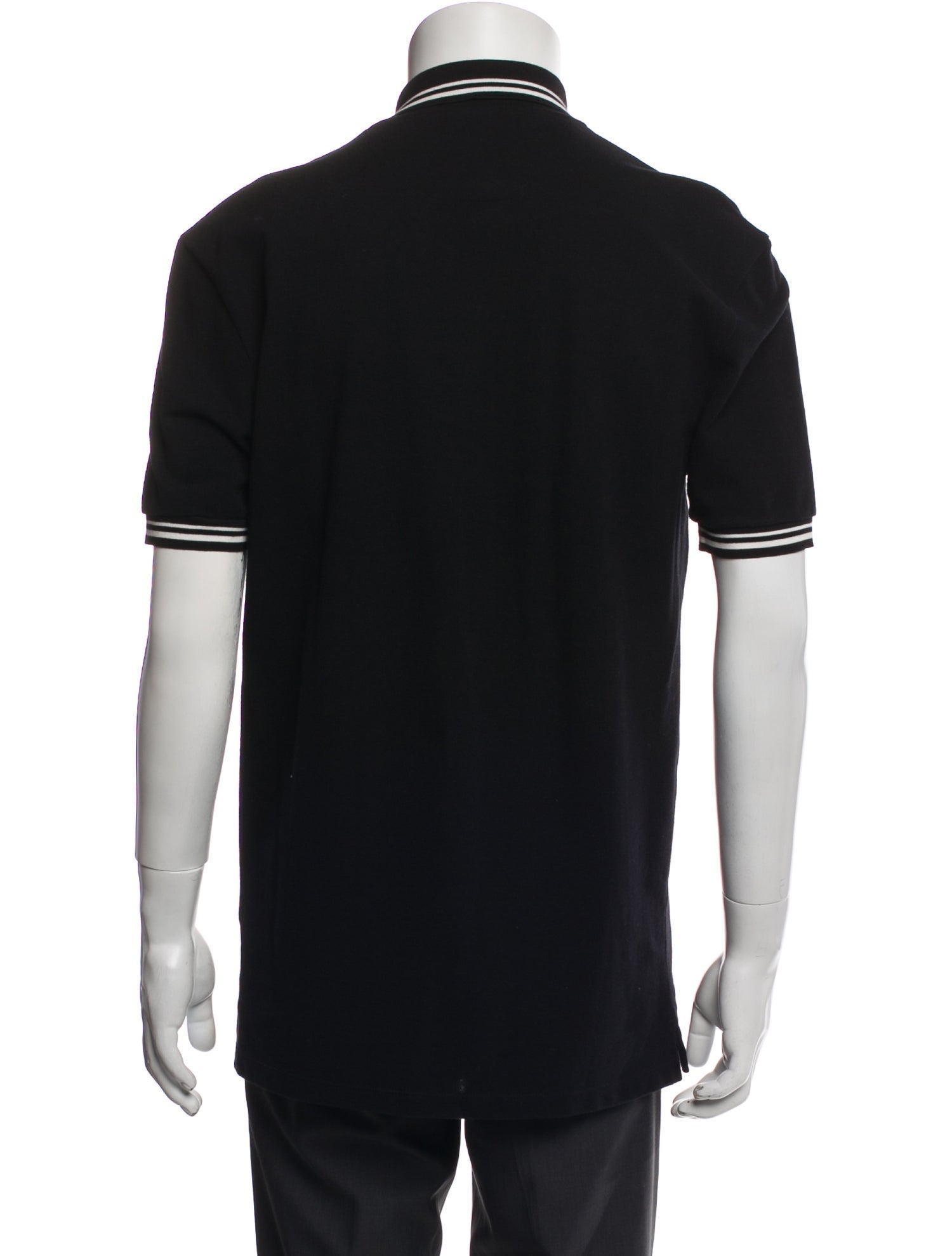 Valentino Rockstud Accents Crew Neck Polo Shirt