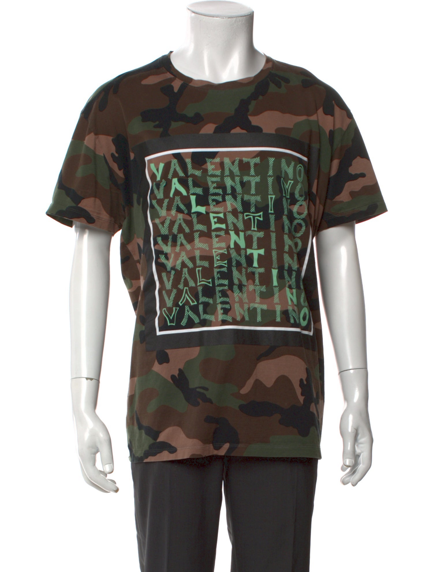 Valentino Graphic Print Crew Neck T-Shirt