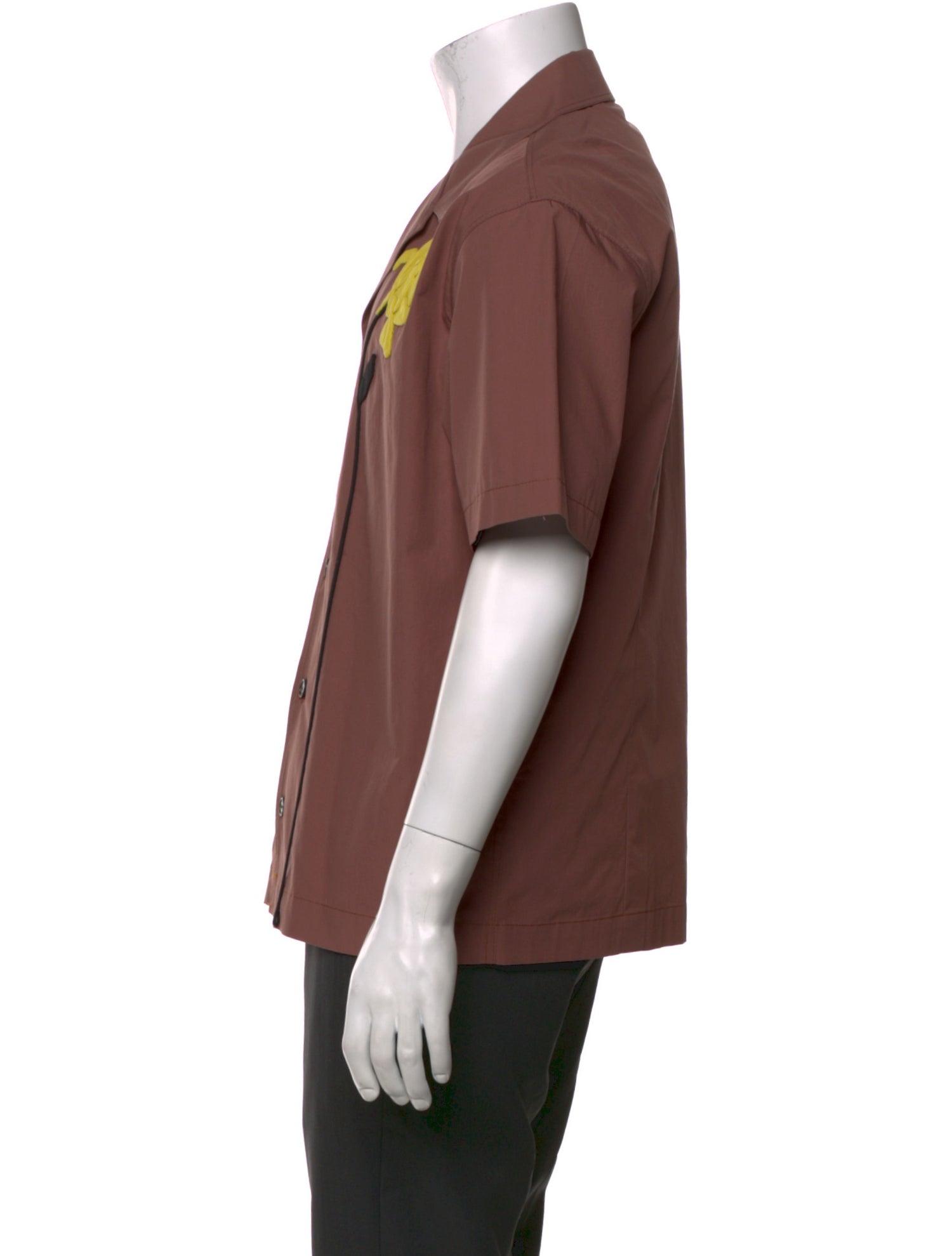 Valentino Graphic Print Short Sleeve Shirt