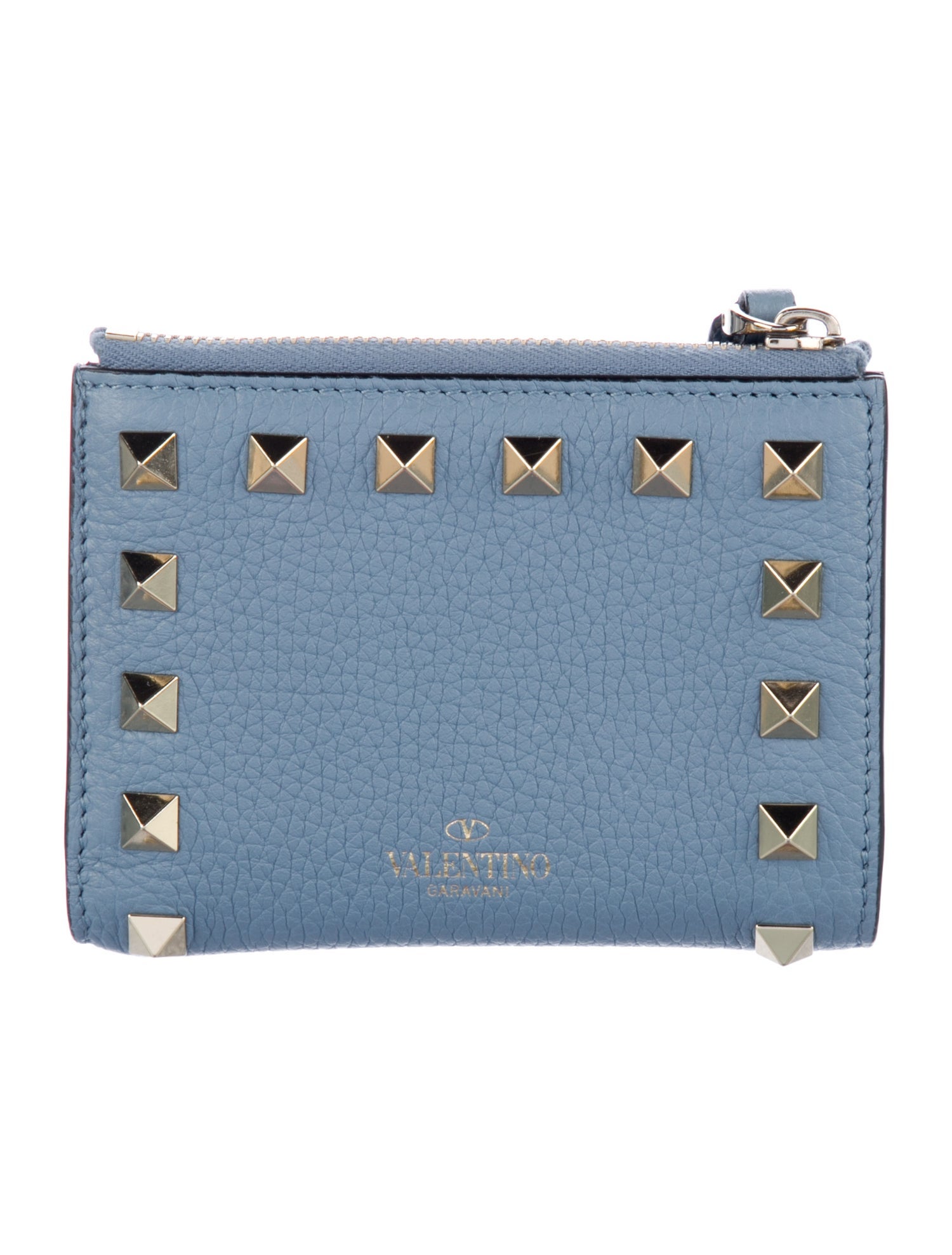 Valentino Leather Compact Wallet