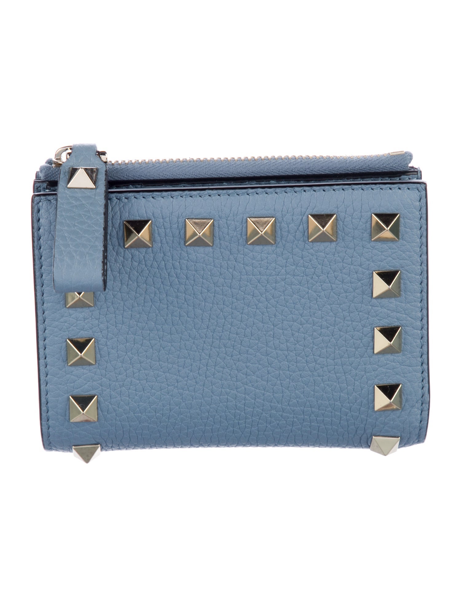 Valentino Leather Compact Wallet