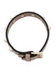 Valentino Leather Rockstud Bracelet