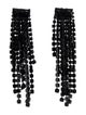 Valentino Crystal Brightrain Rockstud Chandelier Earrings
