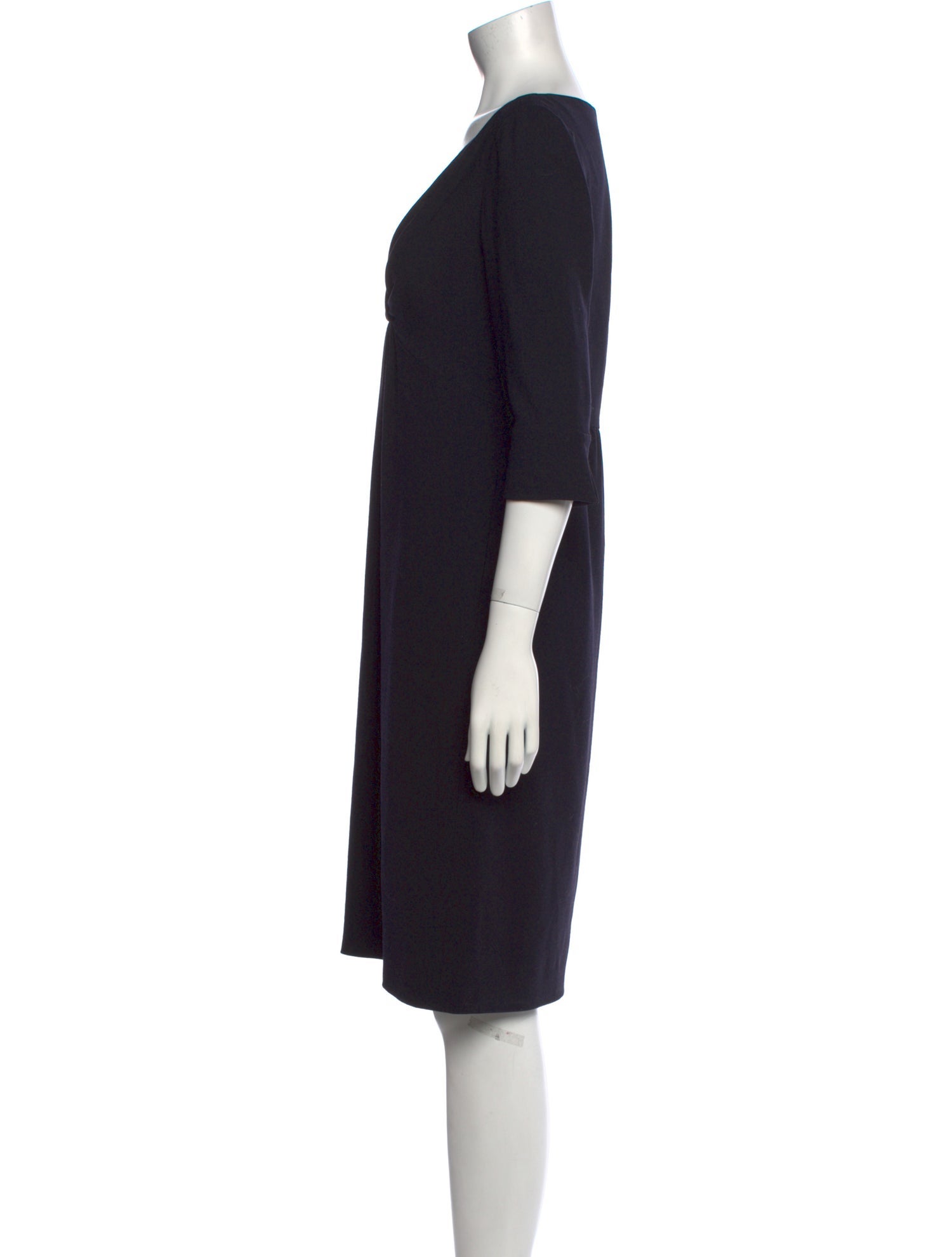 Valentino Virgin Wool Knee-Length Dress