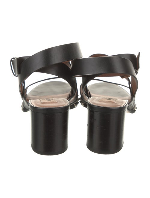 Valentino Rockstud Accents Leather Sandals