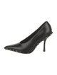 Valentino Rockstud Accents Leather Pumps
