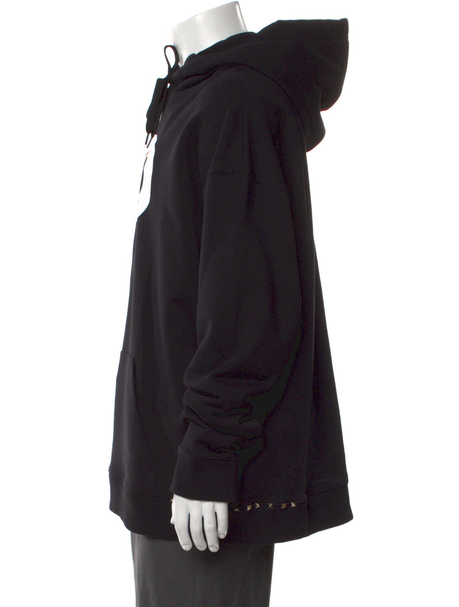 Valentino Graphic Print Crew Neck Hoodie