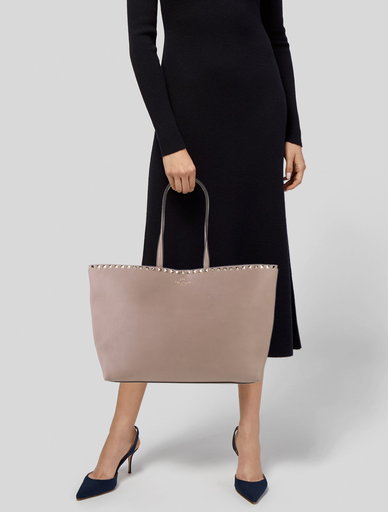 Valentino Leather Tote