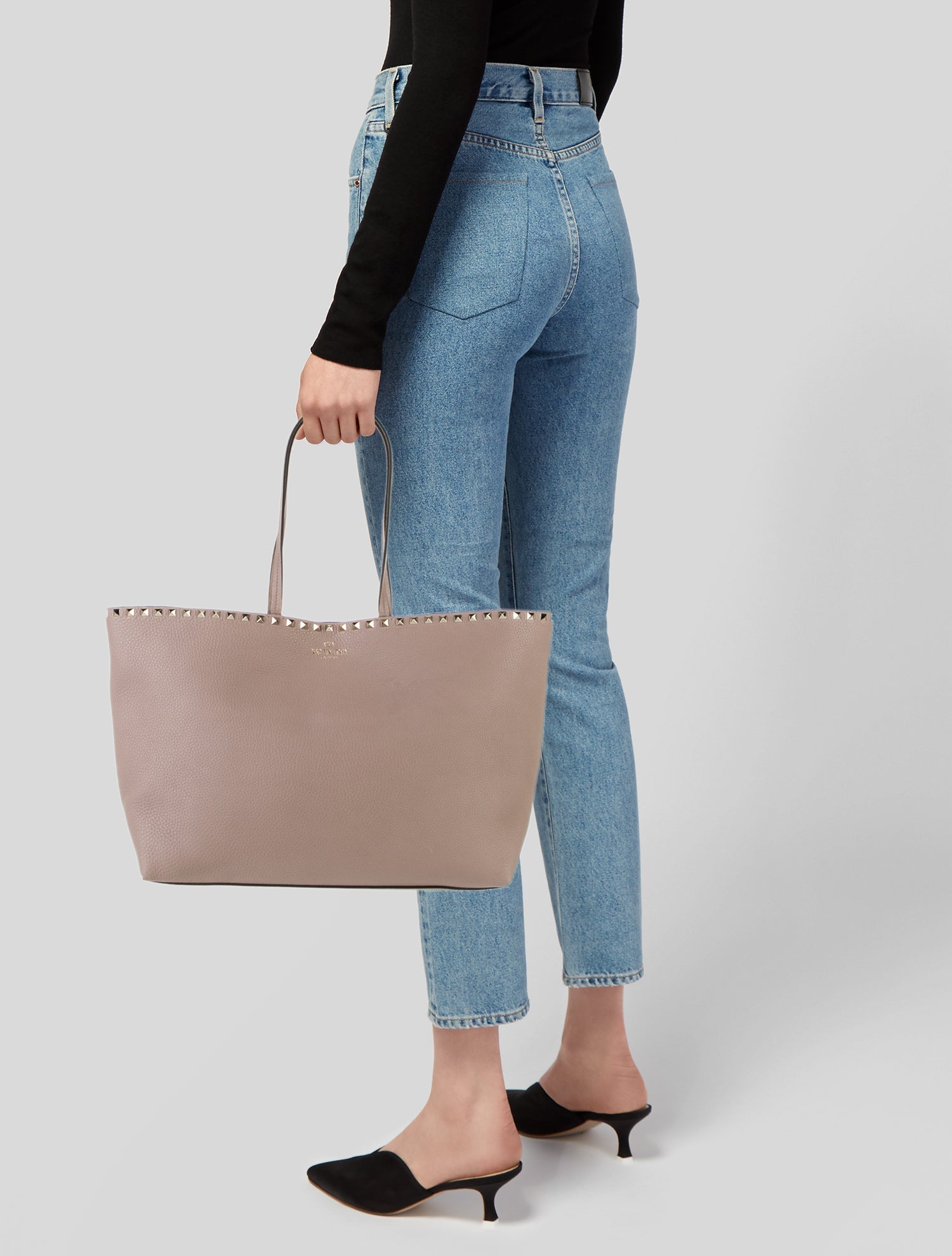 Valentino Leather Tote