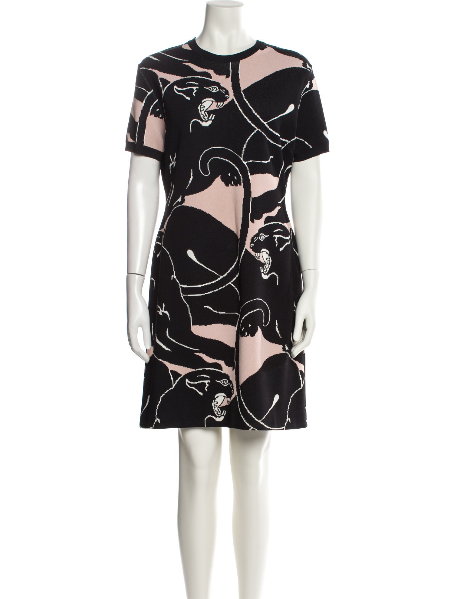 Valentino Printed Knee-Length Dress