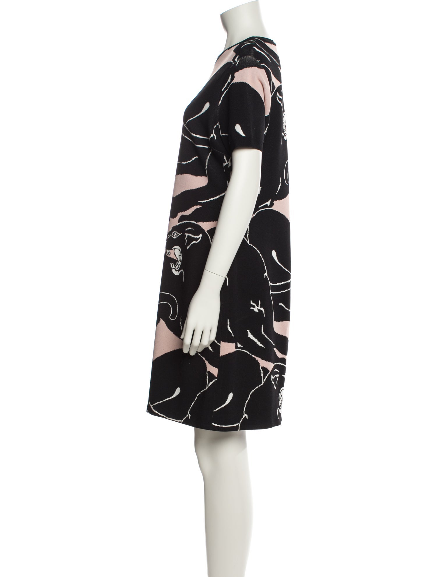 Valentino Printed Knee-Length Dress