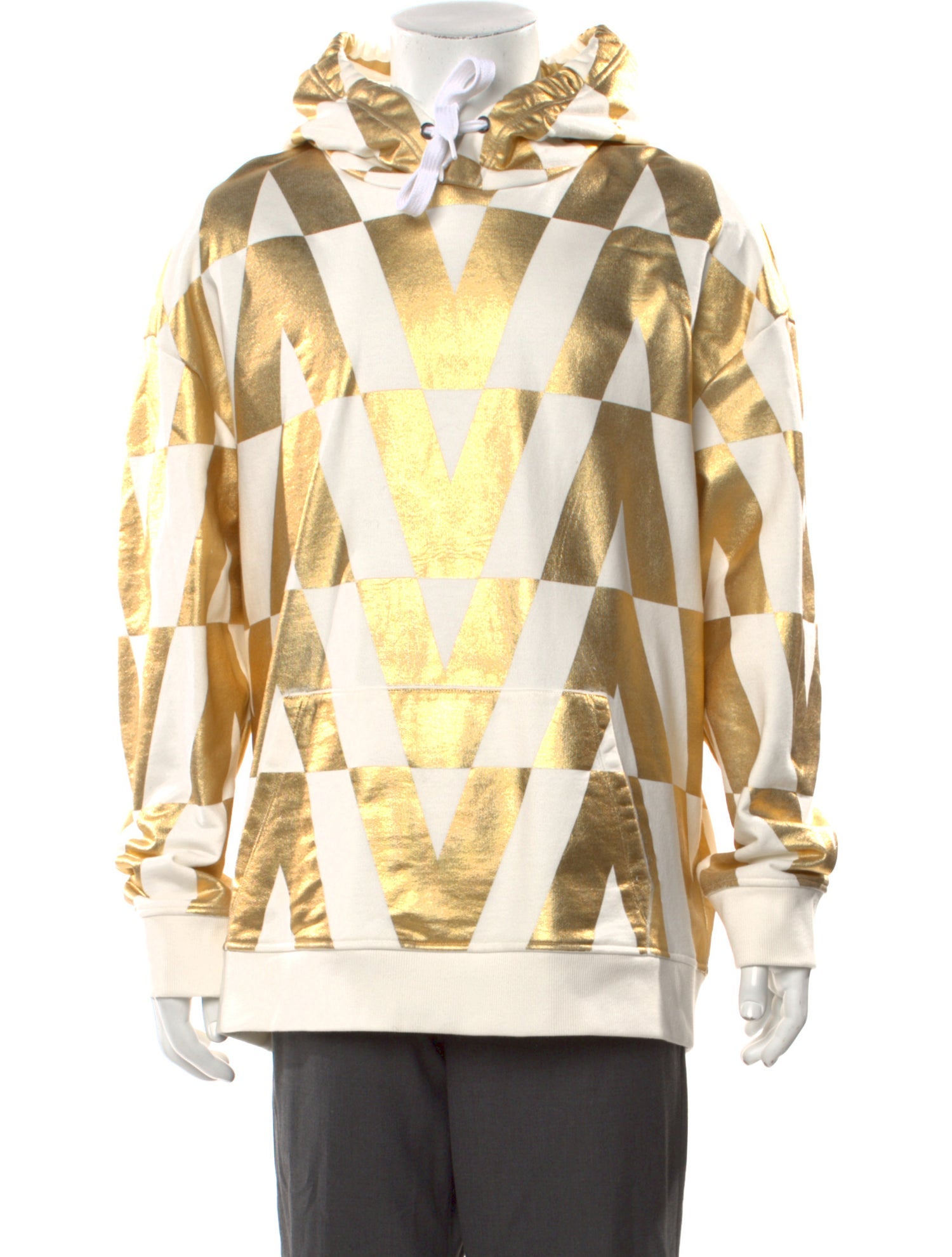 Valentino Printed Crew Neck Hoodie