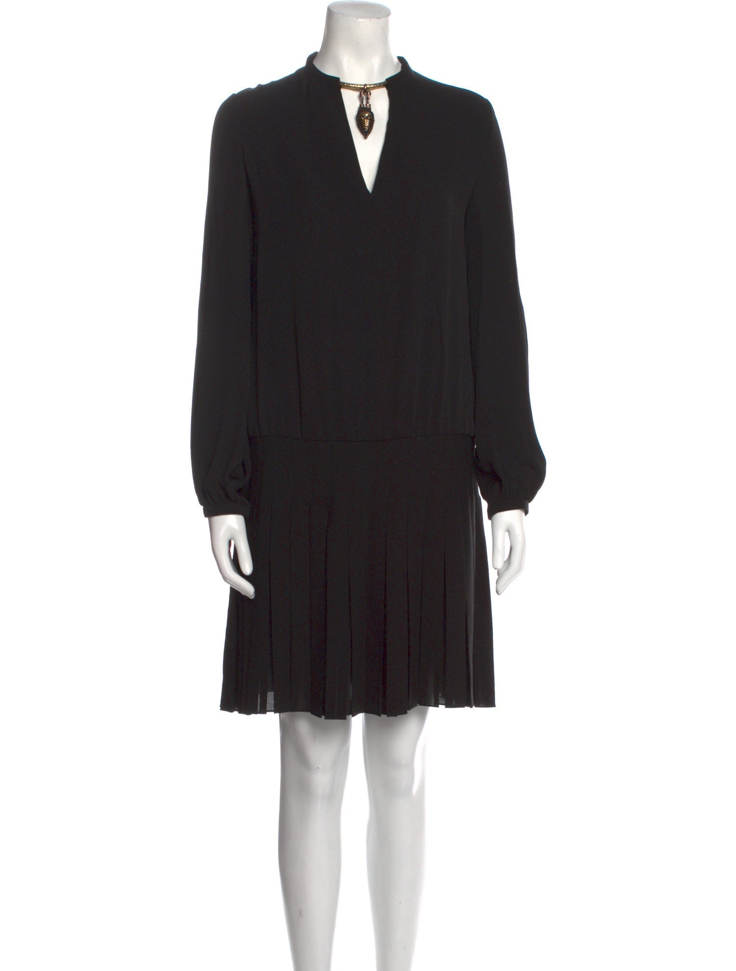 Valentino Silk Knee-Length Dress