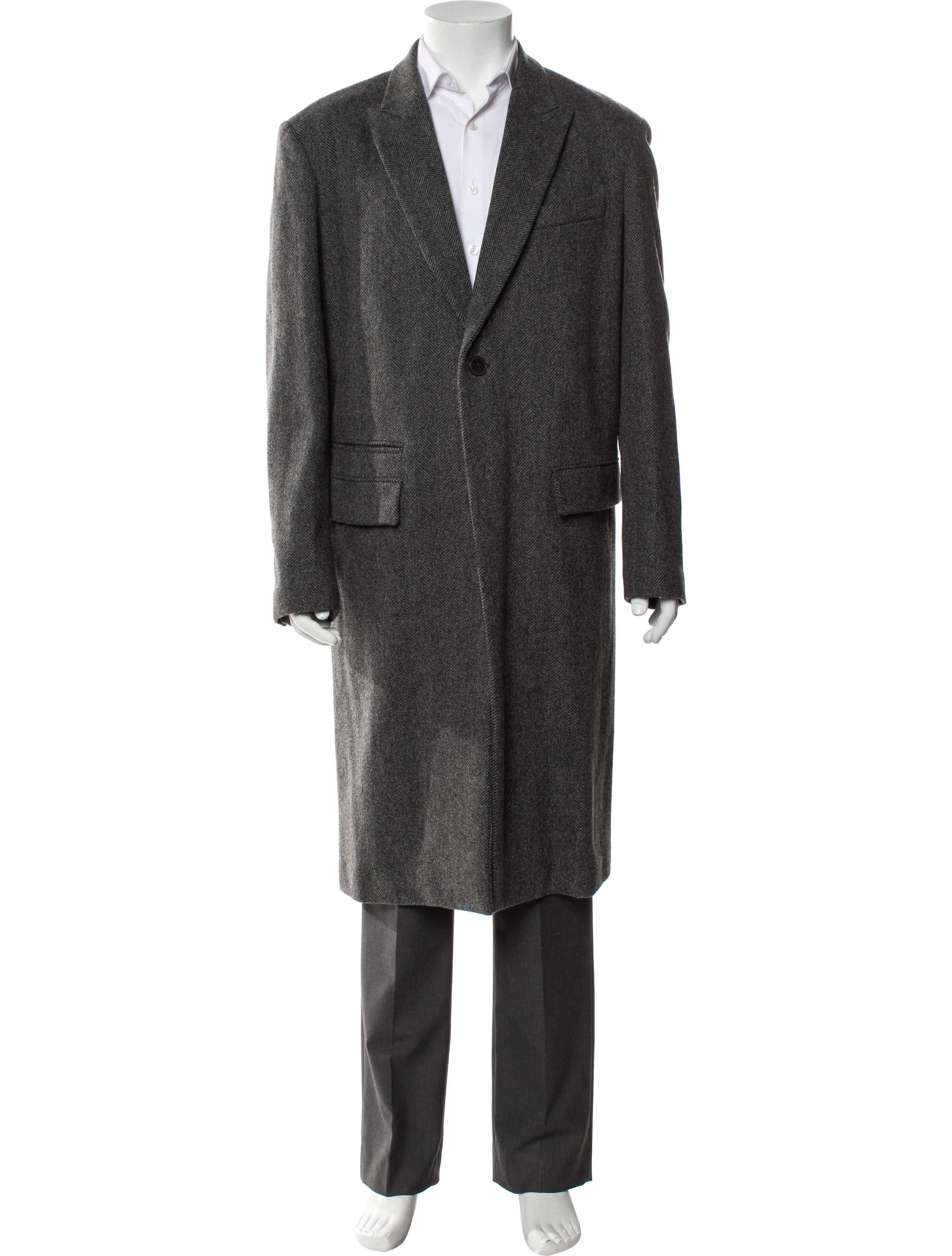 Valentino Virgin Wool Overcoat w/ Tags