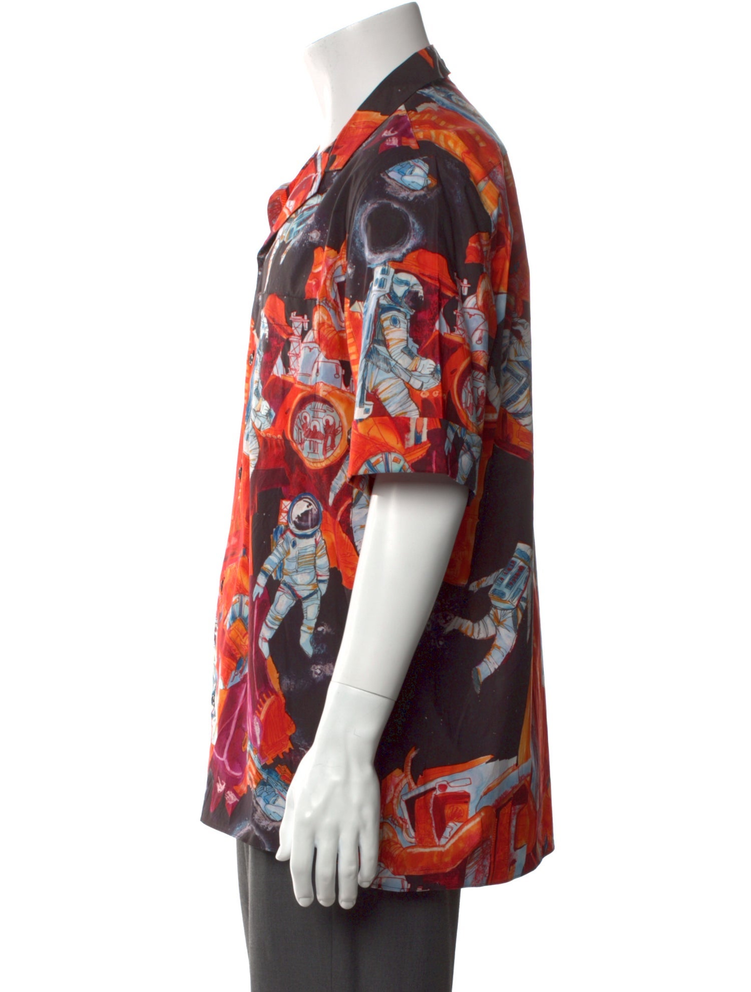 Valentino Printed Short Sleeve Shirt w/ Tags