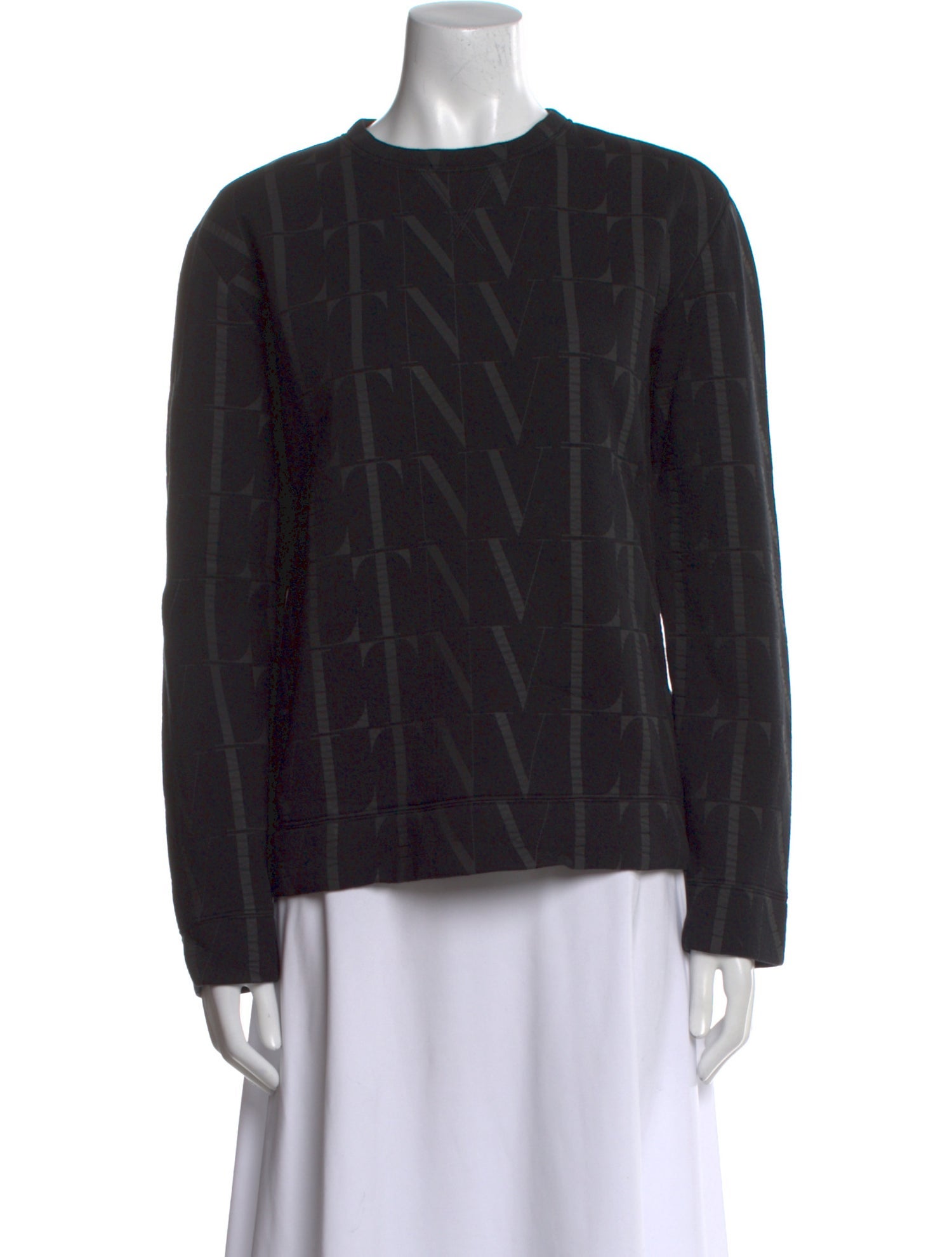 Valentino Cashmere Crew Neck Sweatshirt