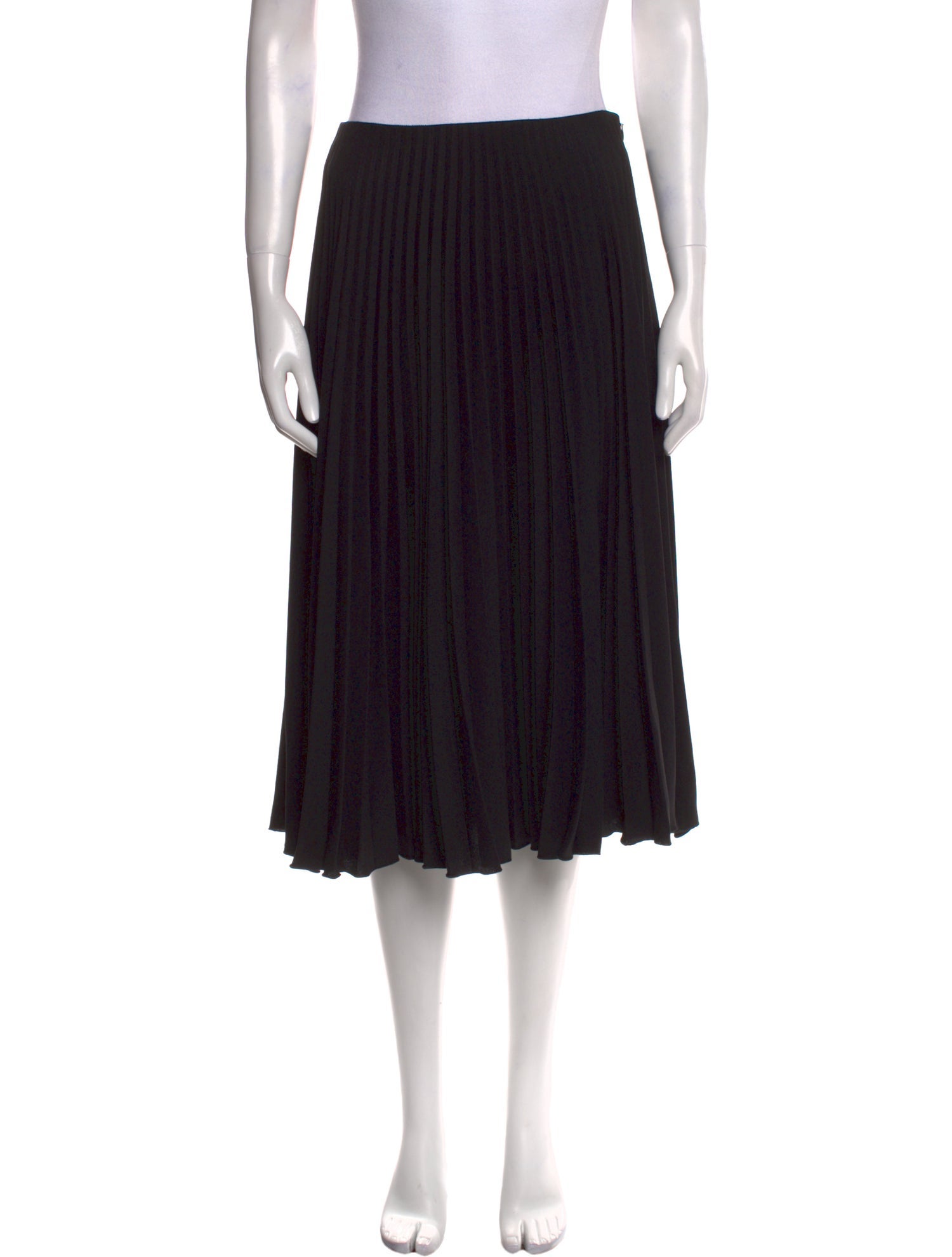 Valentino Pleated Accents Knee-Length Skirt w/ Tags