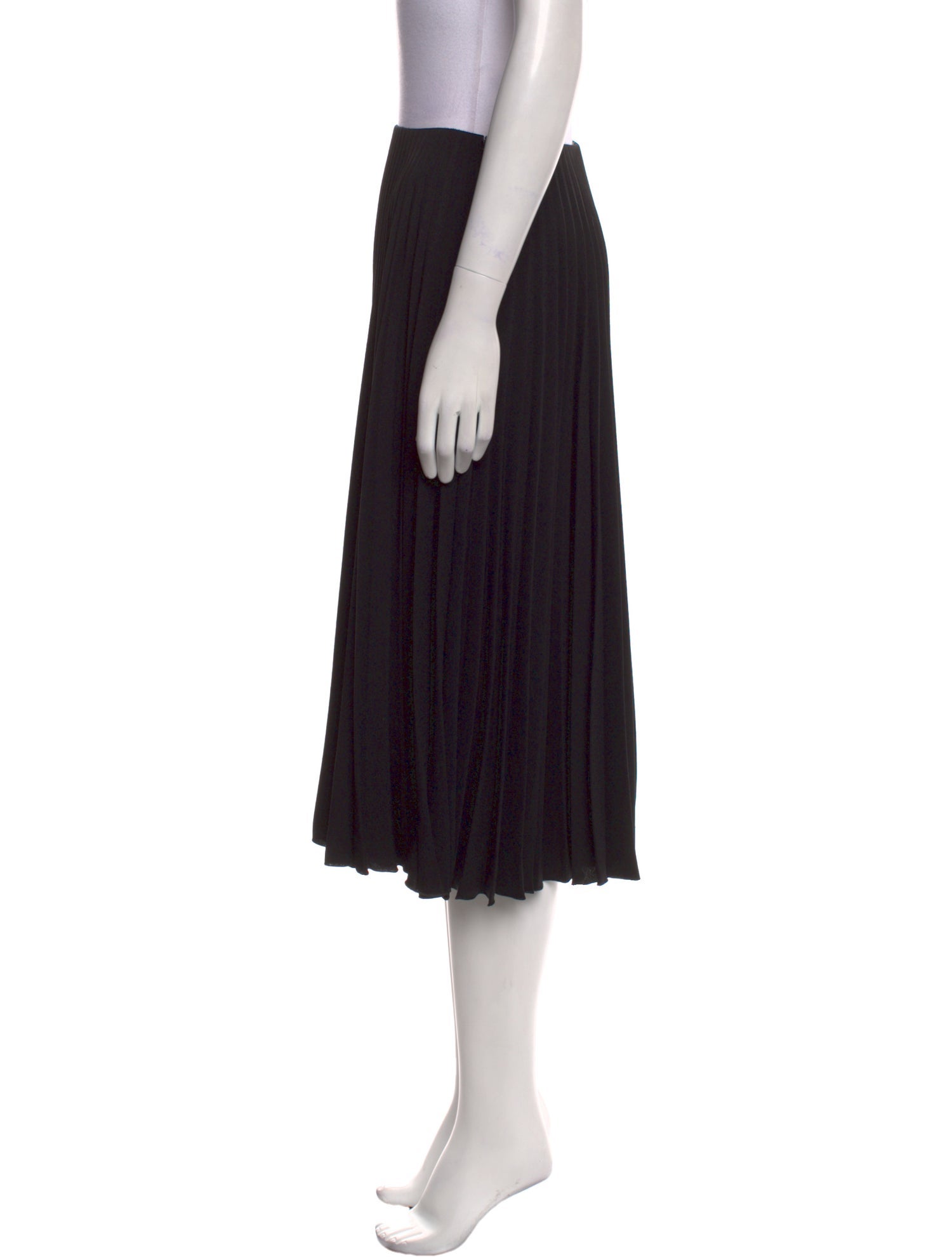 Valentino Pleated Accents Knee-Length Skirt w/ Tags