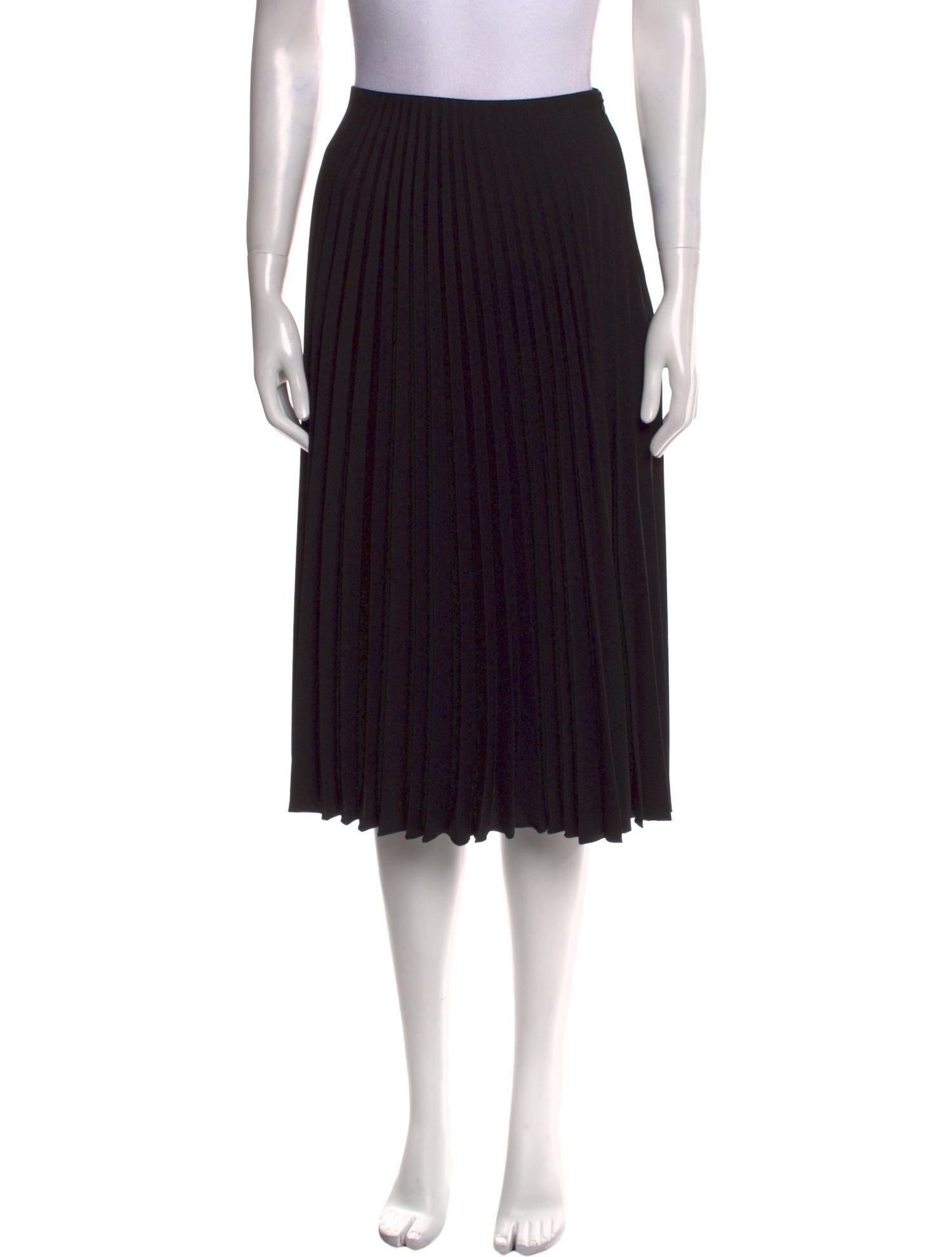 Valentino Pleated Accents Knee-Length Skirt w/ Tags