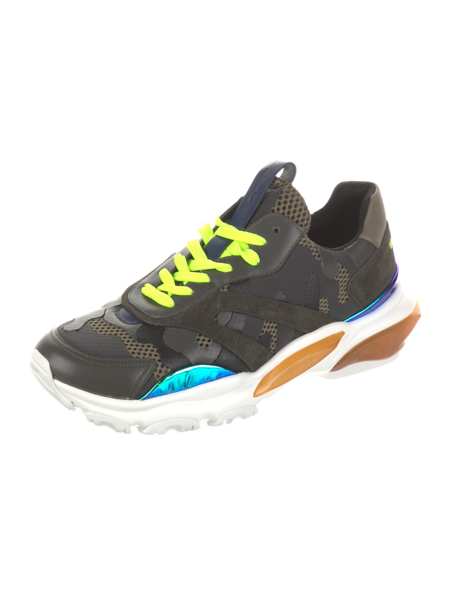 Valentino Mesh Printed Sneakers