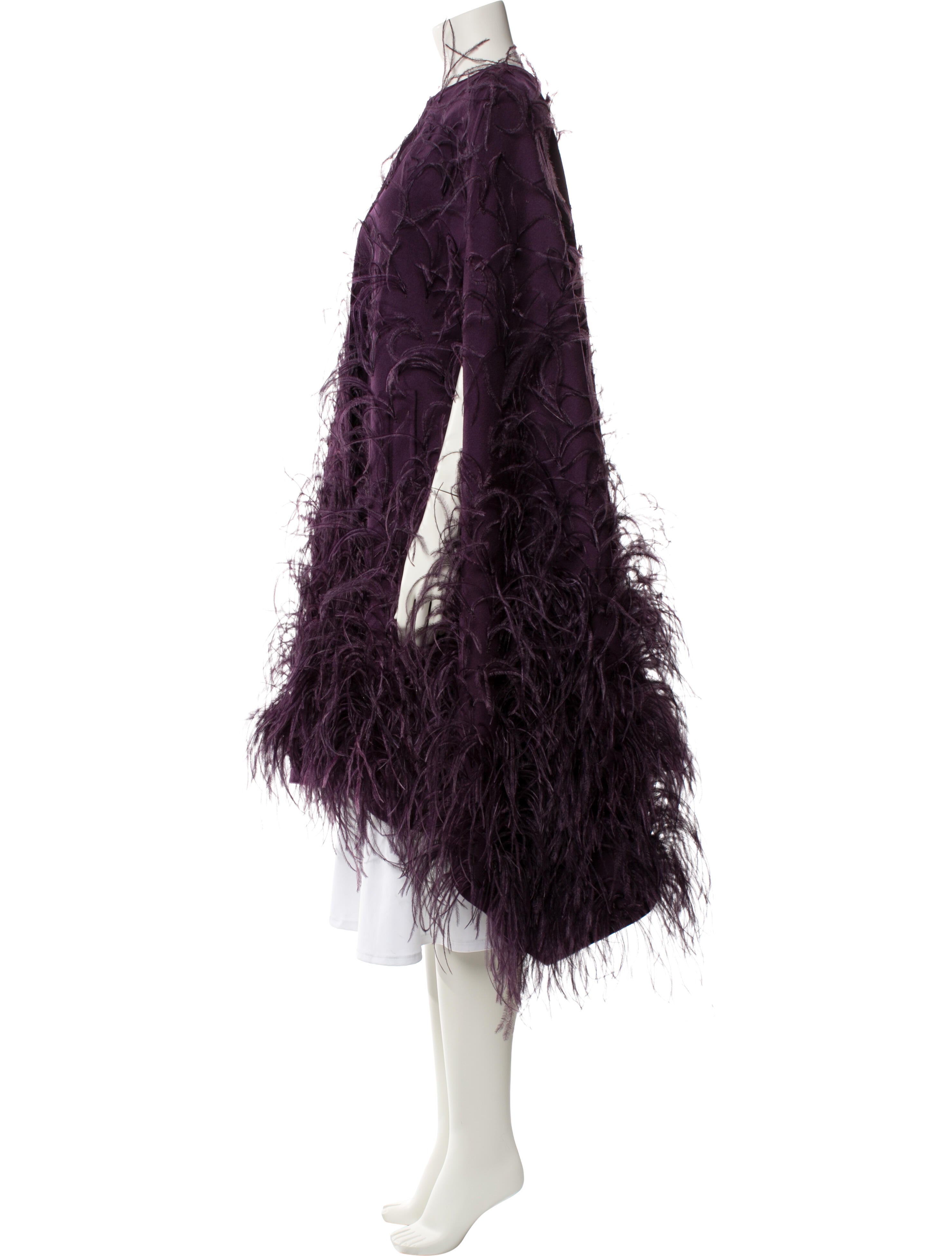 Valentino Virgin Wool Printed Coat w/ Tags