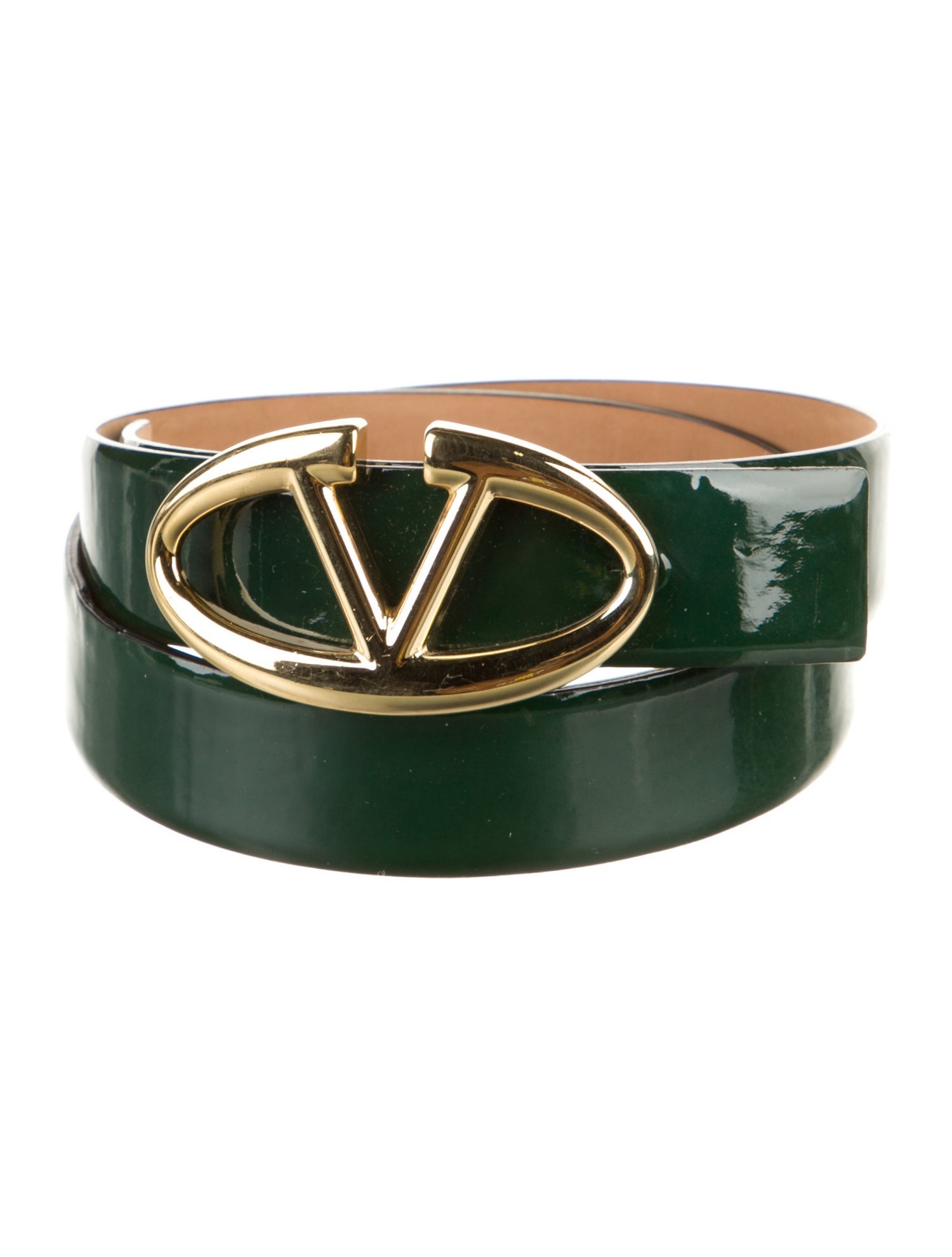 Valentino Patent Leather Belt Kit