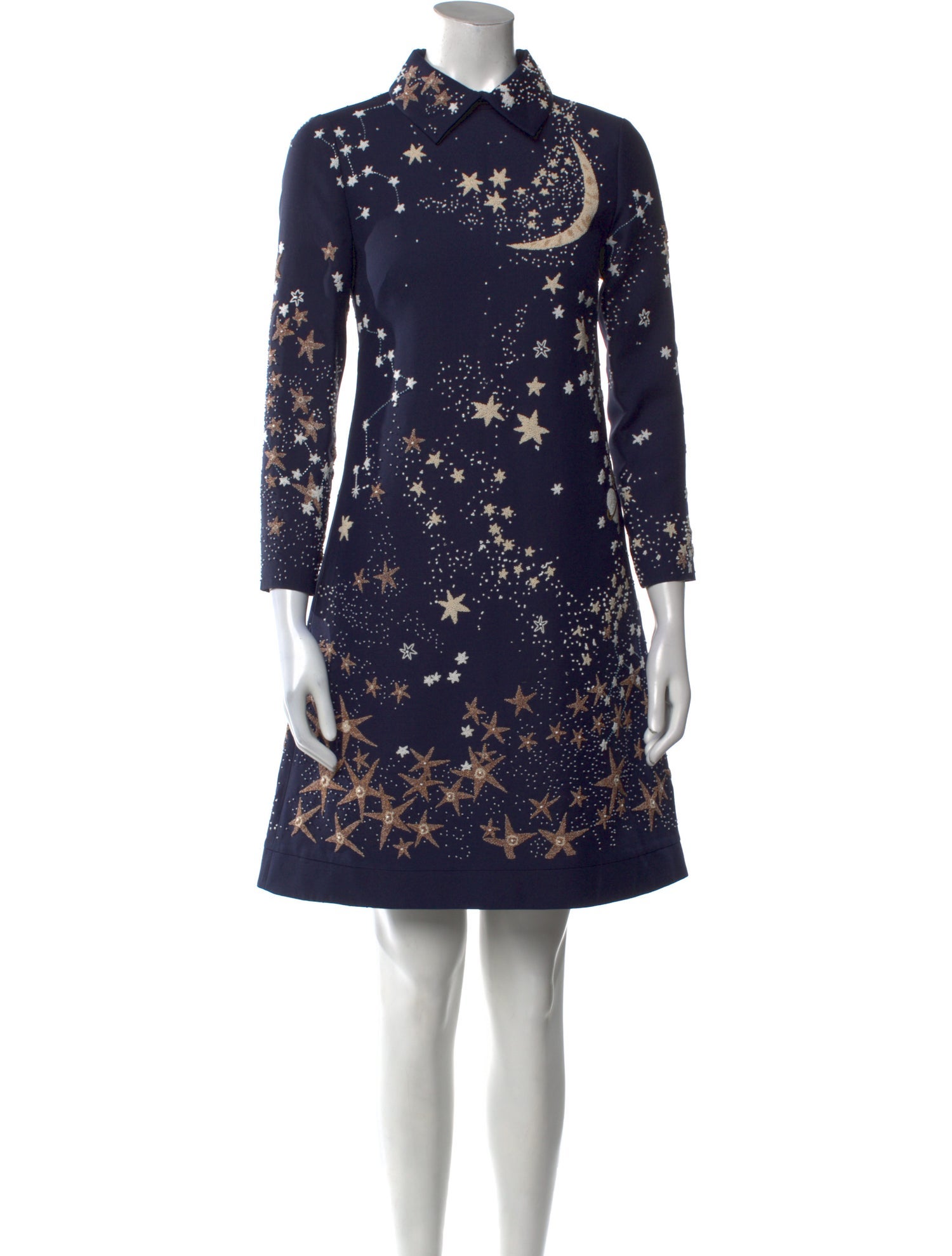 Valentino Virgin Wool Mini Dress